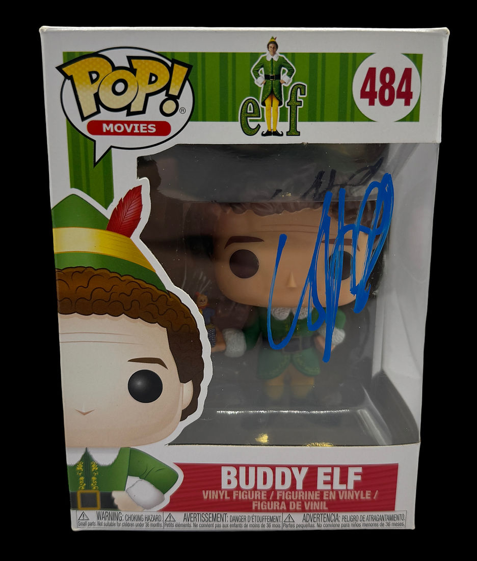 WILL FERRELL SIGNED BUDDY ELF FUNKO POP! #484 (AFTAL COA)