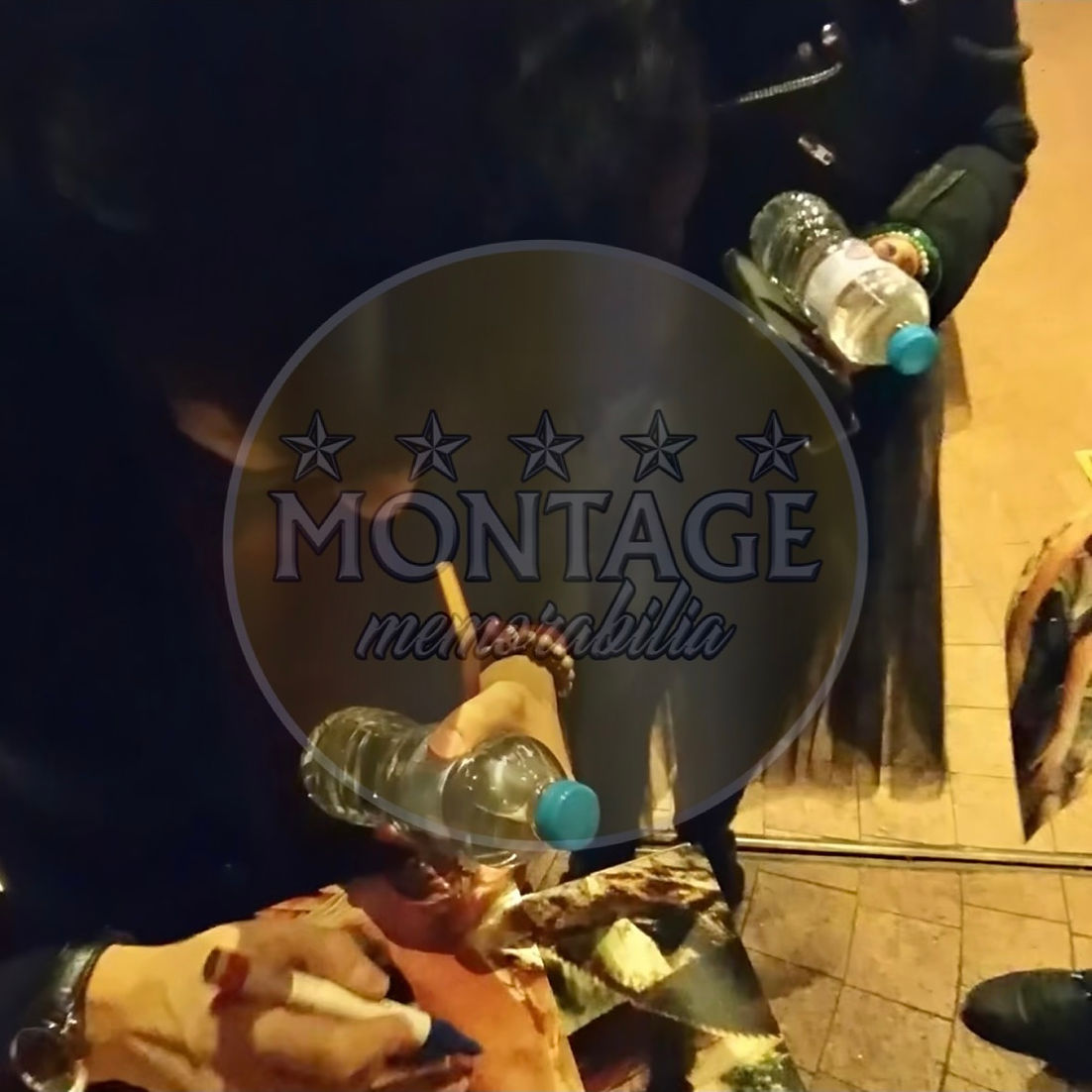 HARRISON FORD & KE HUY QUAN SIGNED INDIANA JONES 14x11 PHOTO (ACG CERT AG16698)