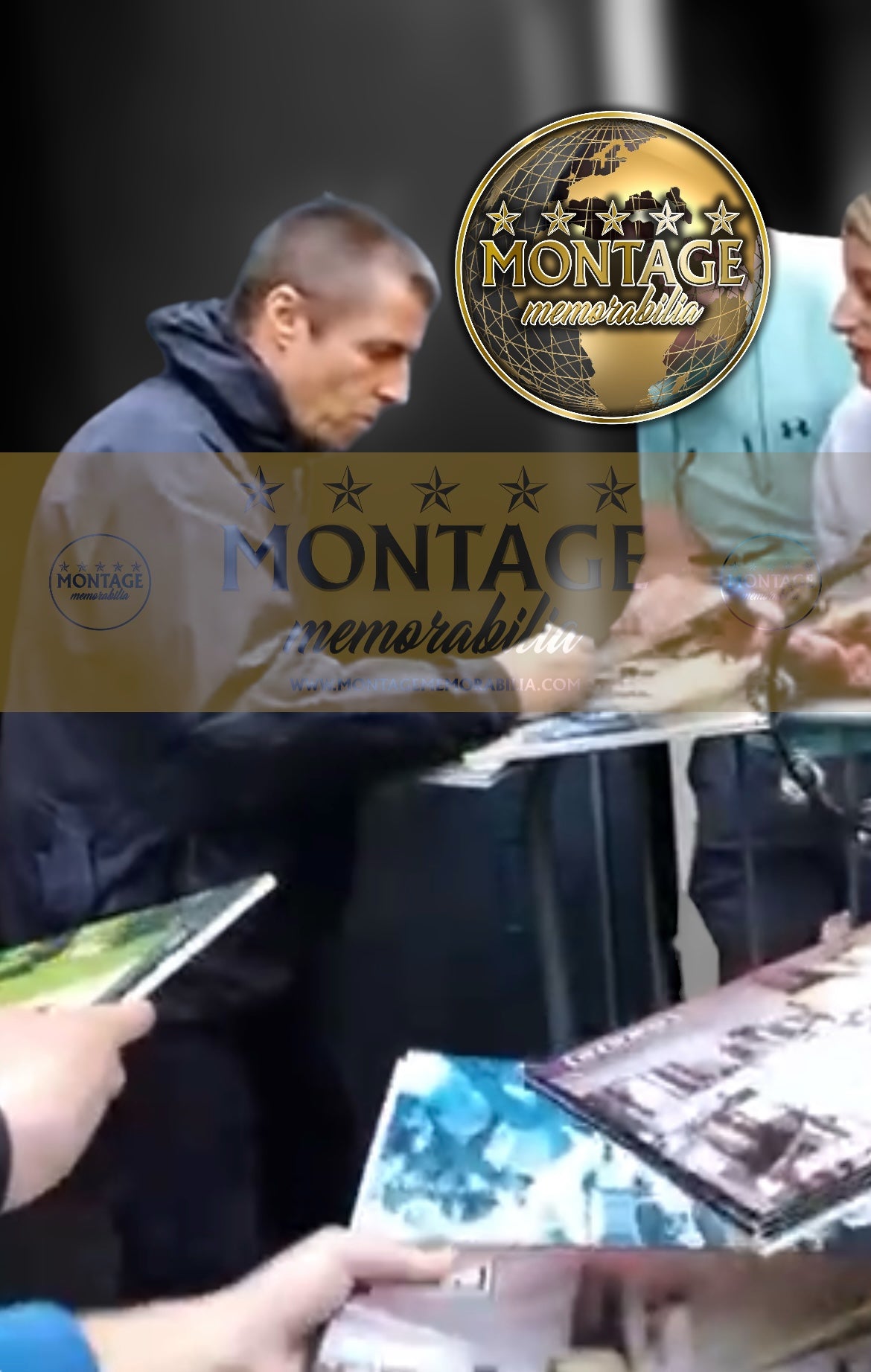 LIAM GALLAGHER SIGNED DEFINITELY MAYBE OASIS LP VINYL (AFTAL COA) 2