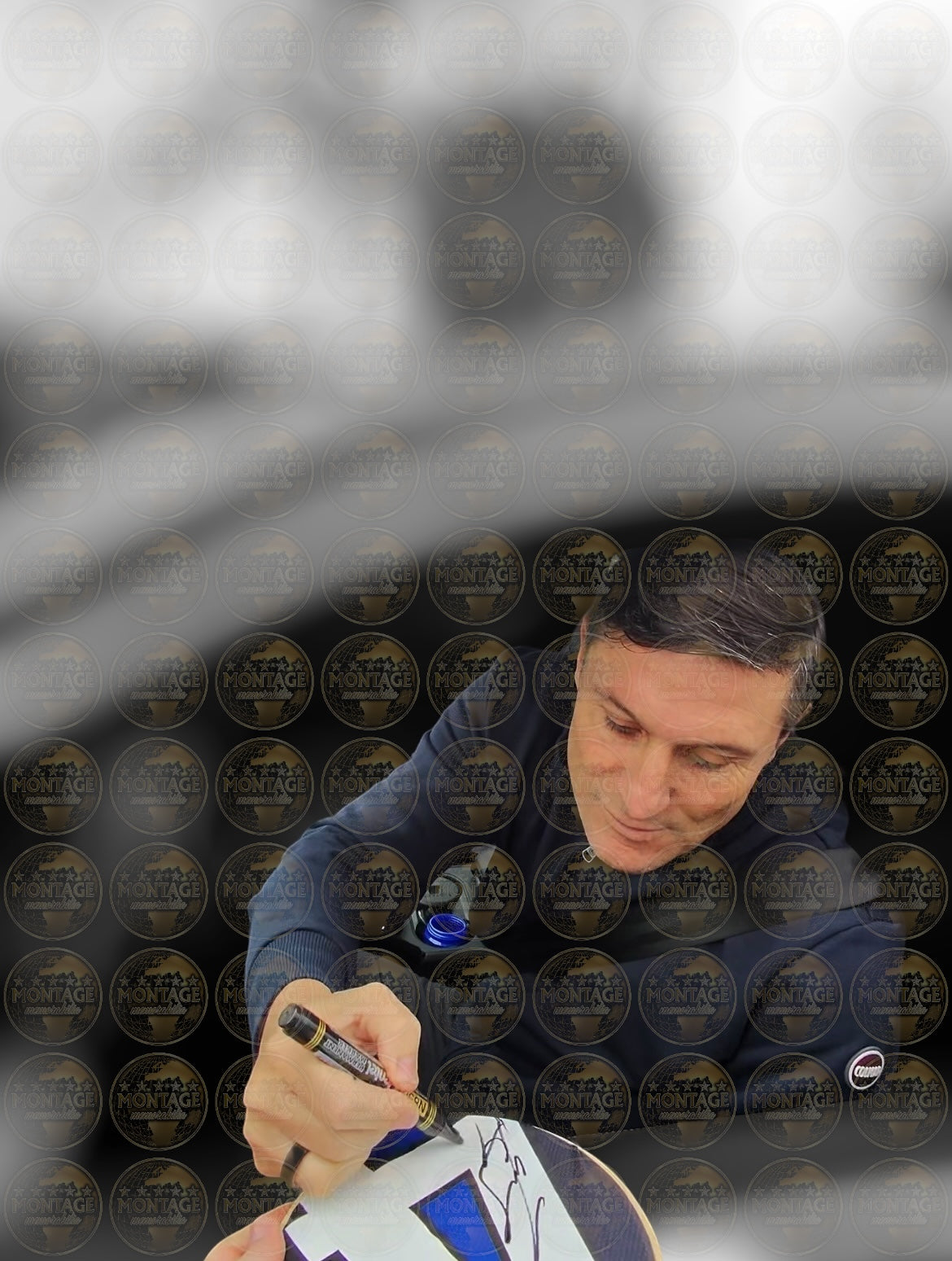 JAVIER ZANETTI SIGNED INTER MILAN 20010 UCL FINAL SHIRT (ACG CERT AG17276)