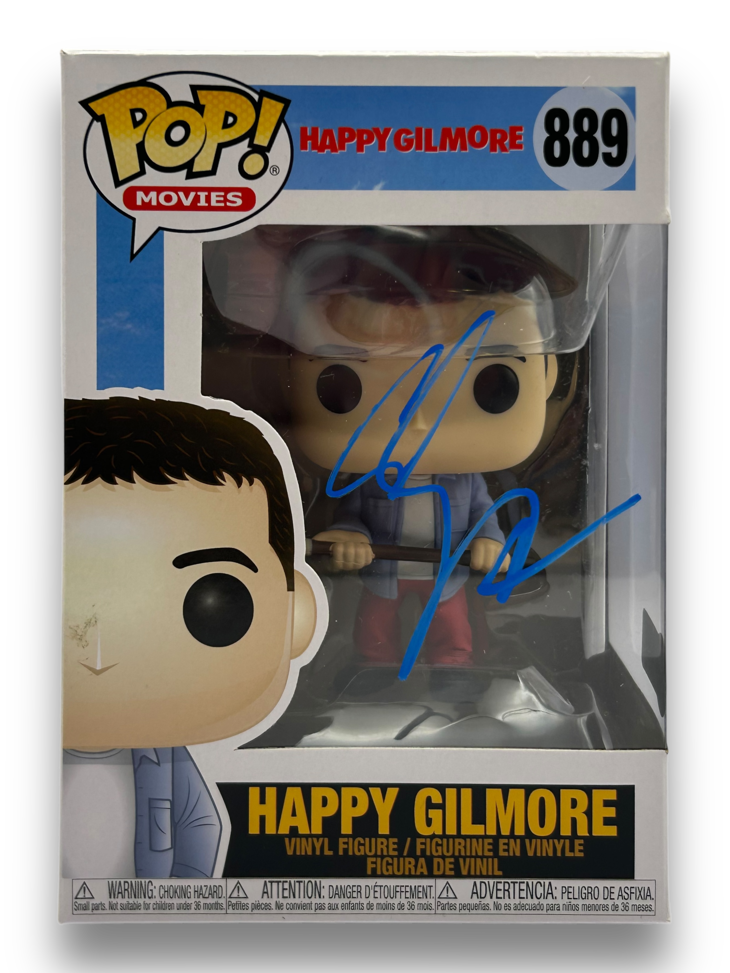 ADAM SANDLER SIGNED HAPPY GILMORE #890 FUNKO POP! (AFTAL AUTHENTICATED) 2