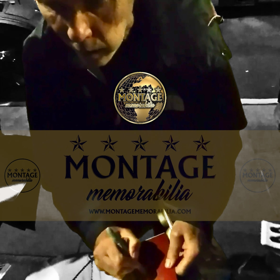 IAN BROWN SIGNED 16x12 STONE ROSES PHOTOGRAPH (AFTAL COA) 15