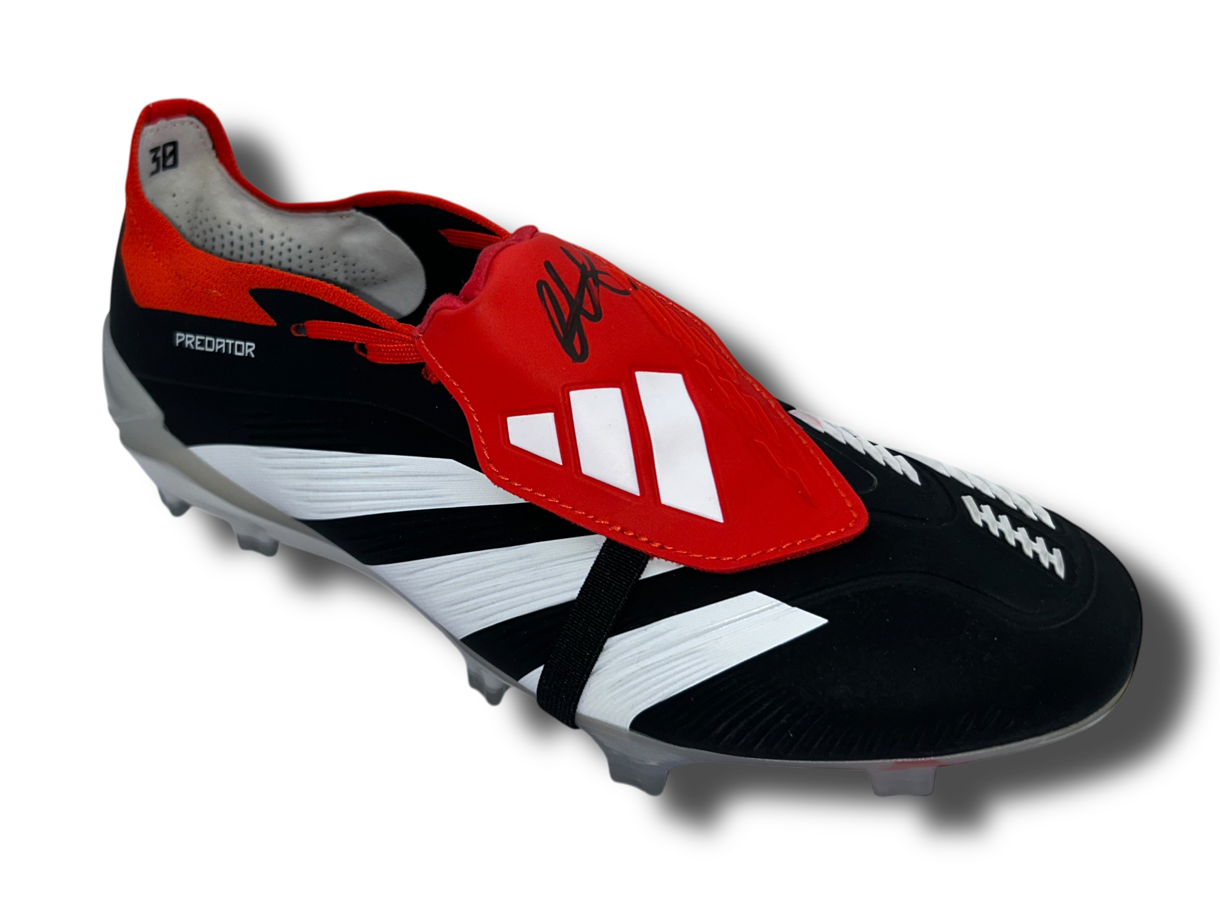 TRENT ALEXANDER-ARNOLD SIGNED BLACK ADIDAS PREDATOR FOOTBALL BOOT (AFTAL COA)