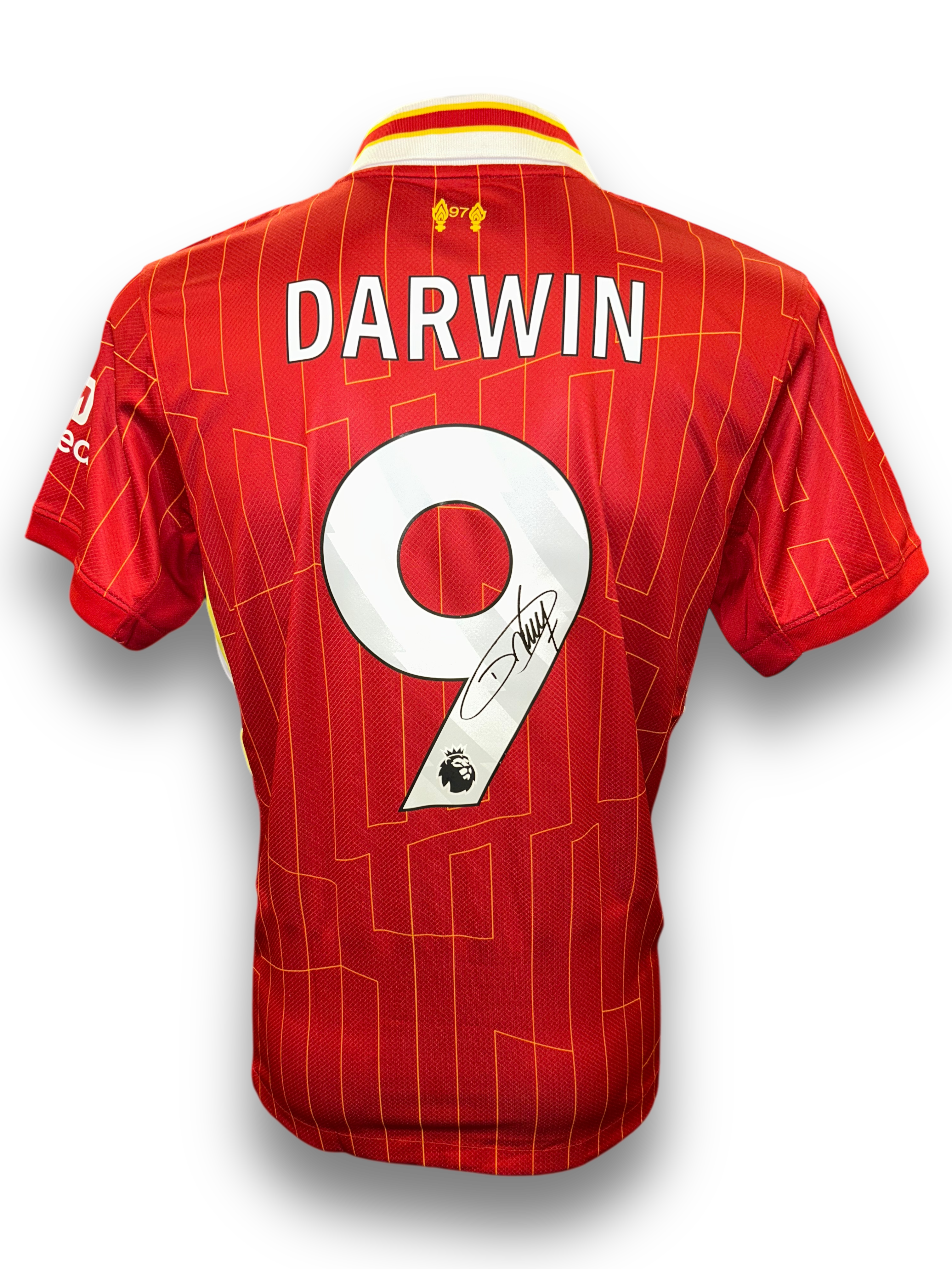 DARWIN NUNEZ SIGNED 2024/25 LIVERPOOL FC HOME SHIRT (AFTAL COA)