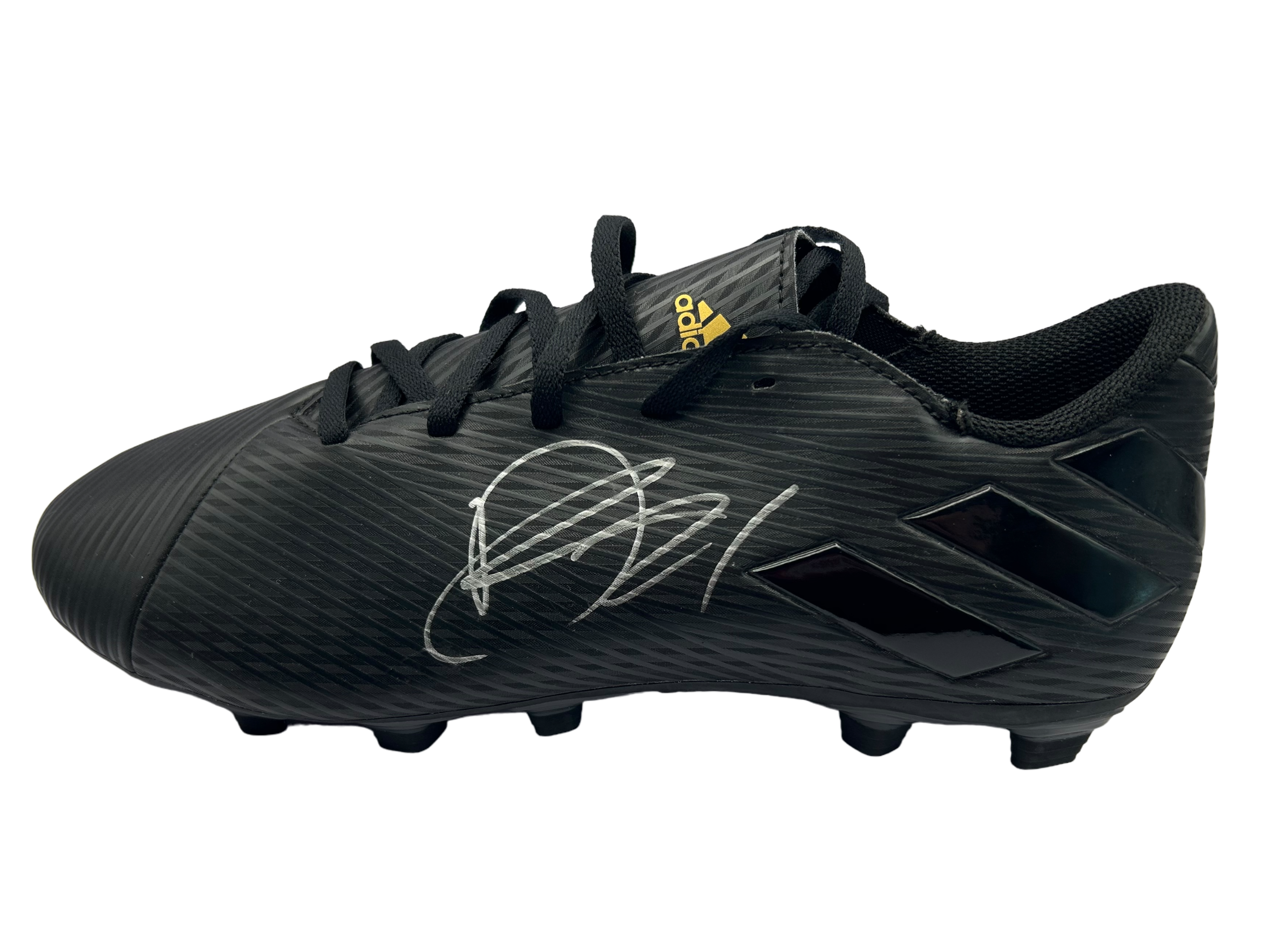DONYELL MALEN SIGNED ADIDAS FOOTBALL BOOT BVB NETHERLANDS (AFTAL COA) 2