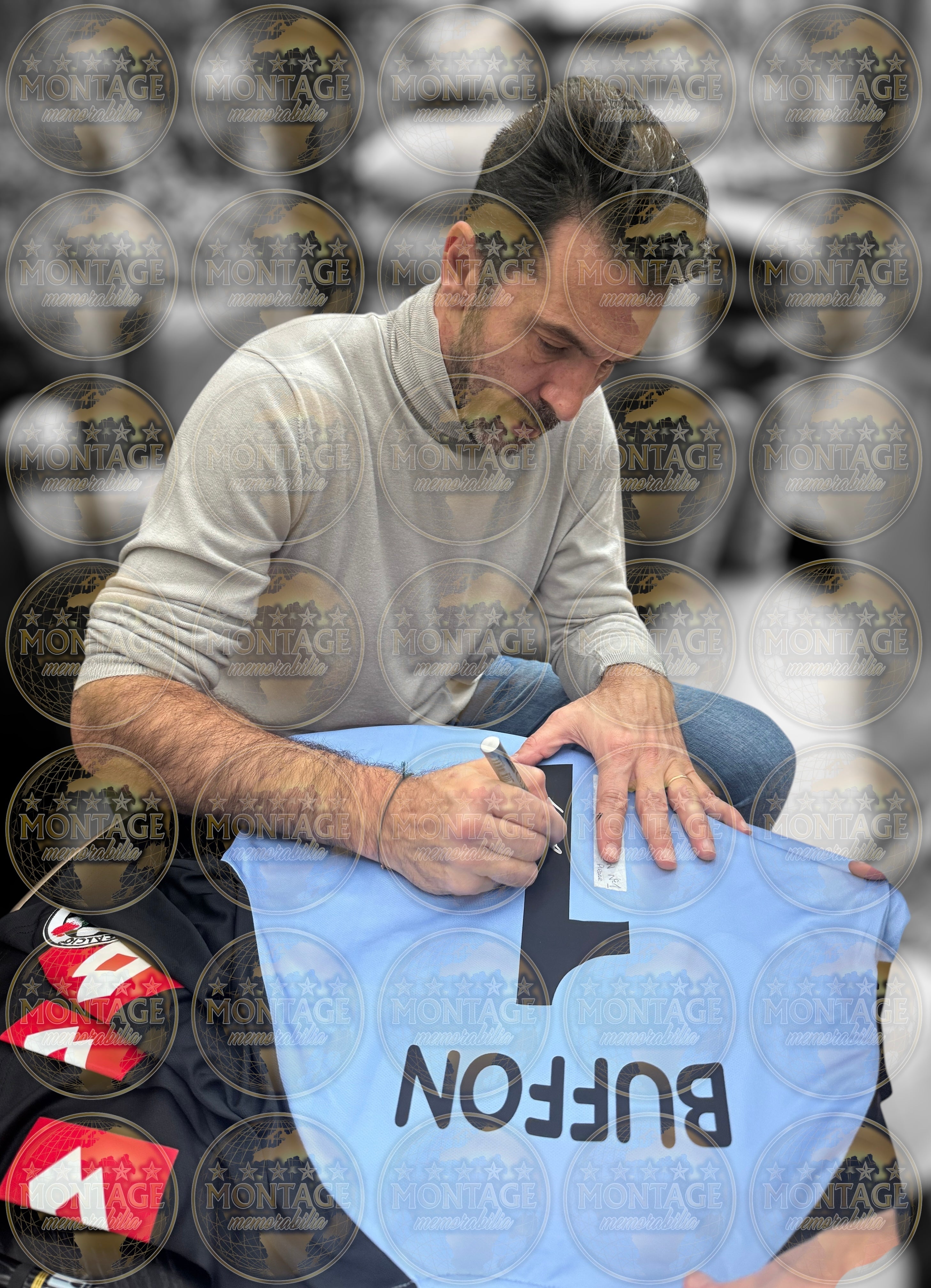 GIANLUIGI BUFFON SIGNED 2002/03 JUVENTUS GOALKEEPER SHIRT (ACG CERT AG16719)