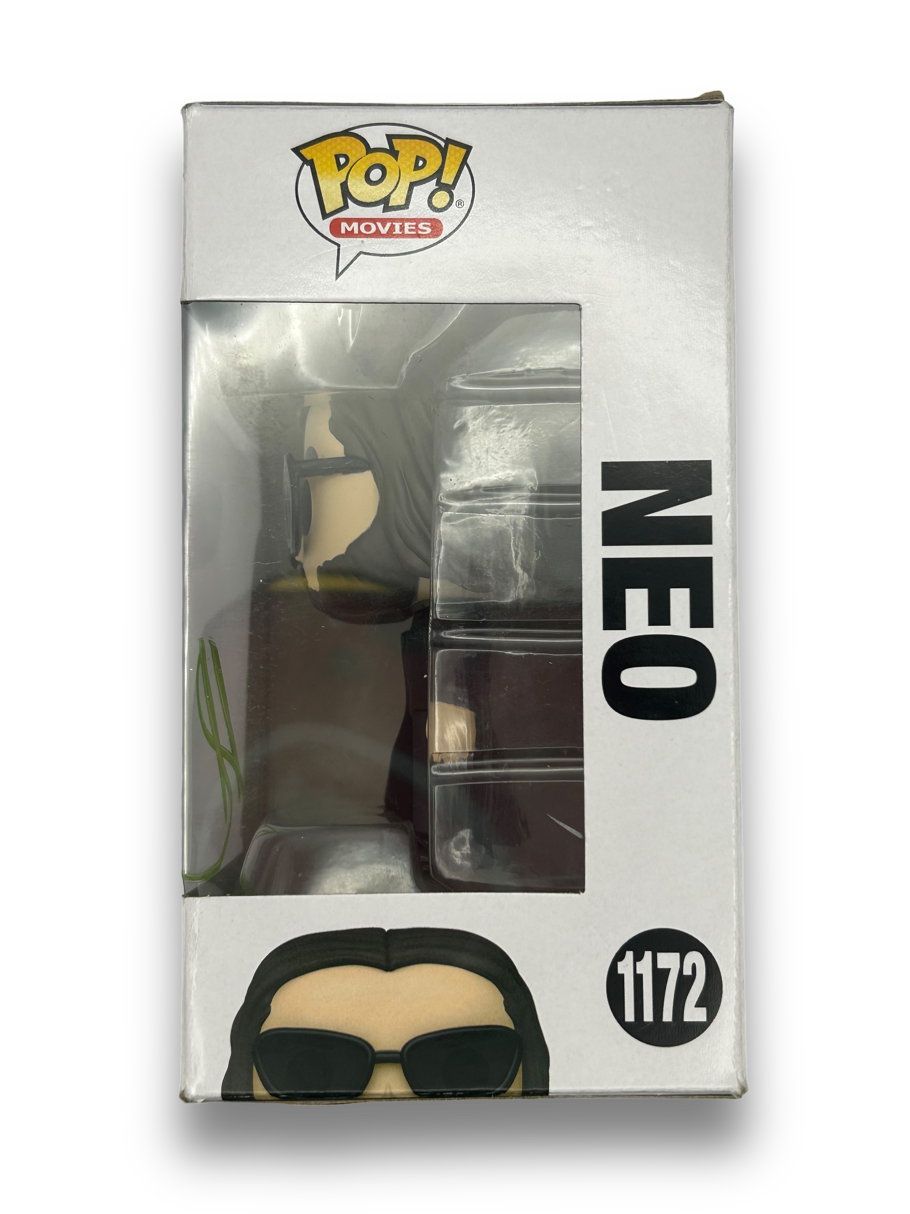 KEANU REEVES SIGNED NEO THE MATRIX FUNKO POP! #1772 (AFTAL COA)