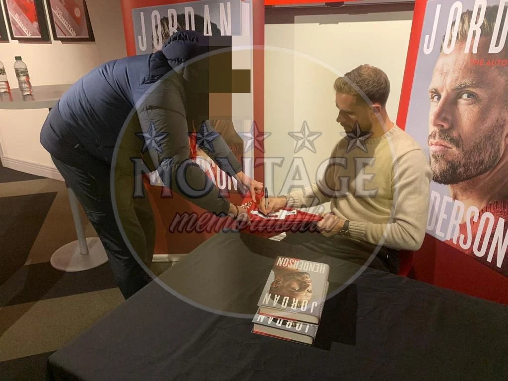 JORDAN HENDERSON SIGNED LIVERPOOL FC 22/23 HOME SHIRT (AFTAL COA)