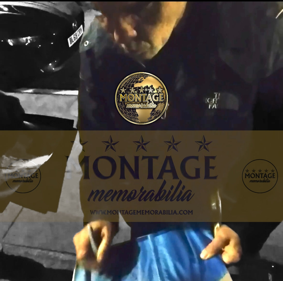 IAN BROWN SIGNED 16x12 STONE ROSES PHOTOGRAPH (AFTAL COA) 15