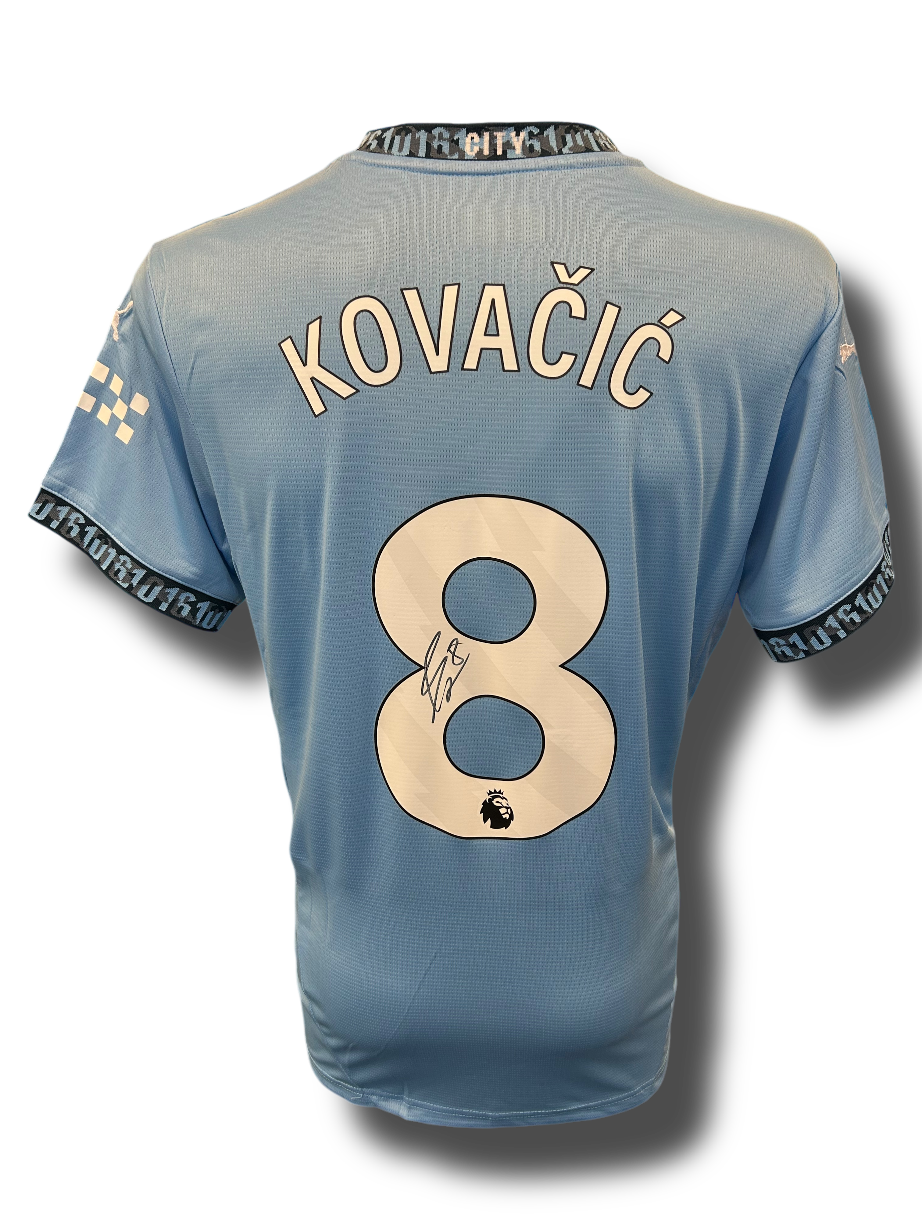 MATEO KOVACIC SIGNED 2024/25 MANCHESTER CITY HOME SHIRT (AFTAL COA)