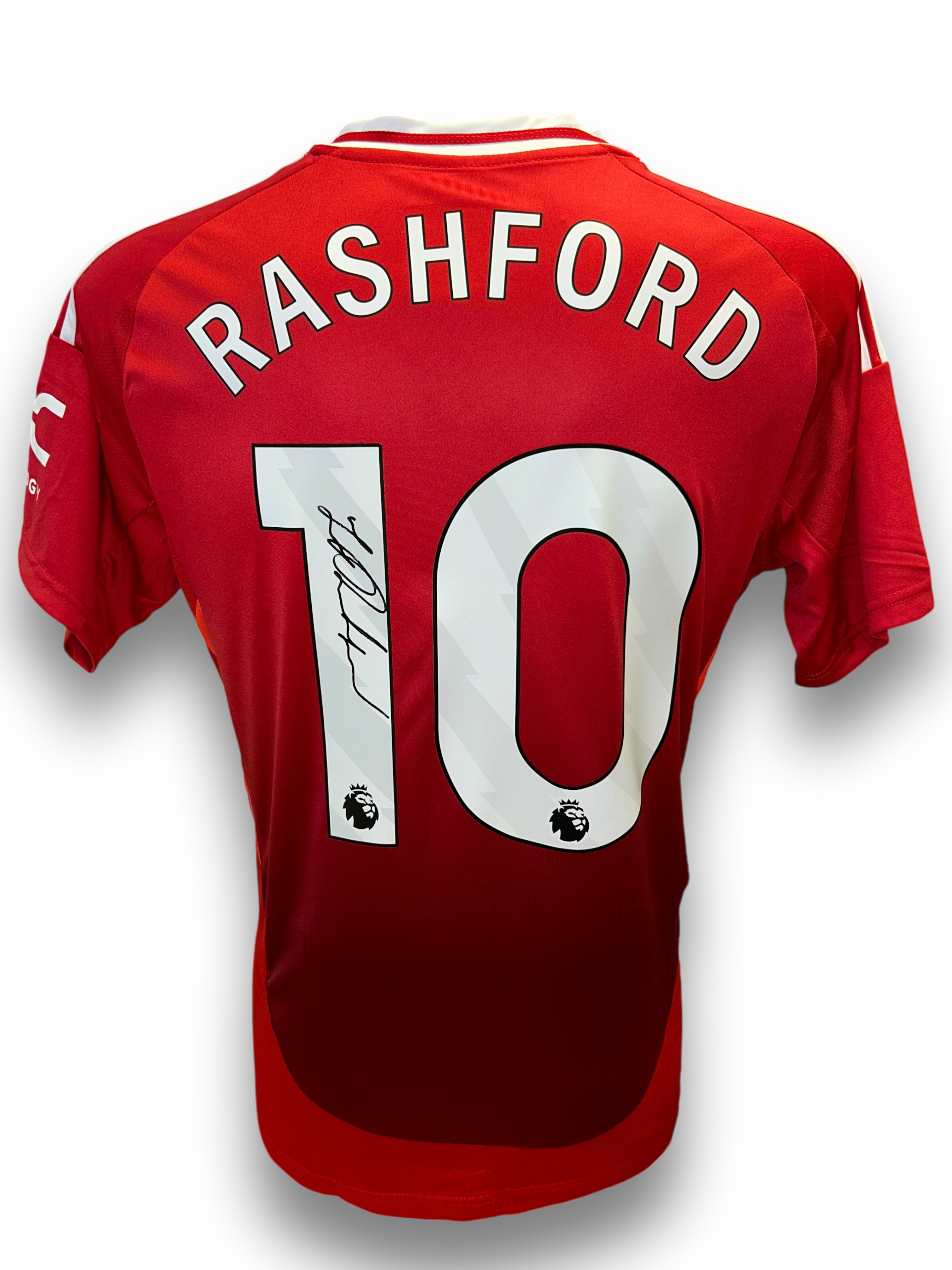 MARCUS RASHFORD SIGNED 2024/25 MANCHESTER UNITED HOME SHIRT (AFTAL COA)