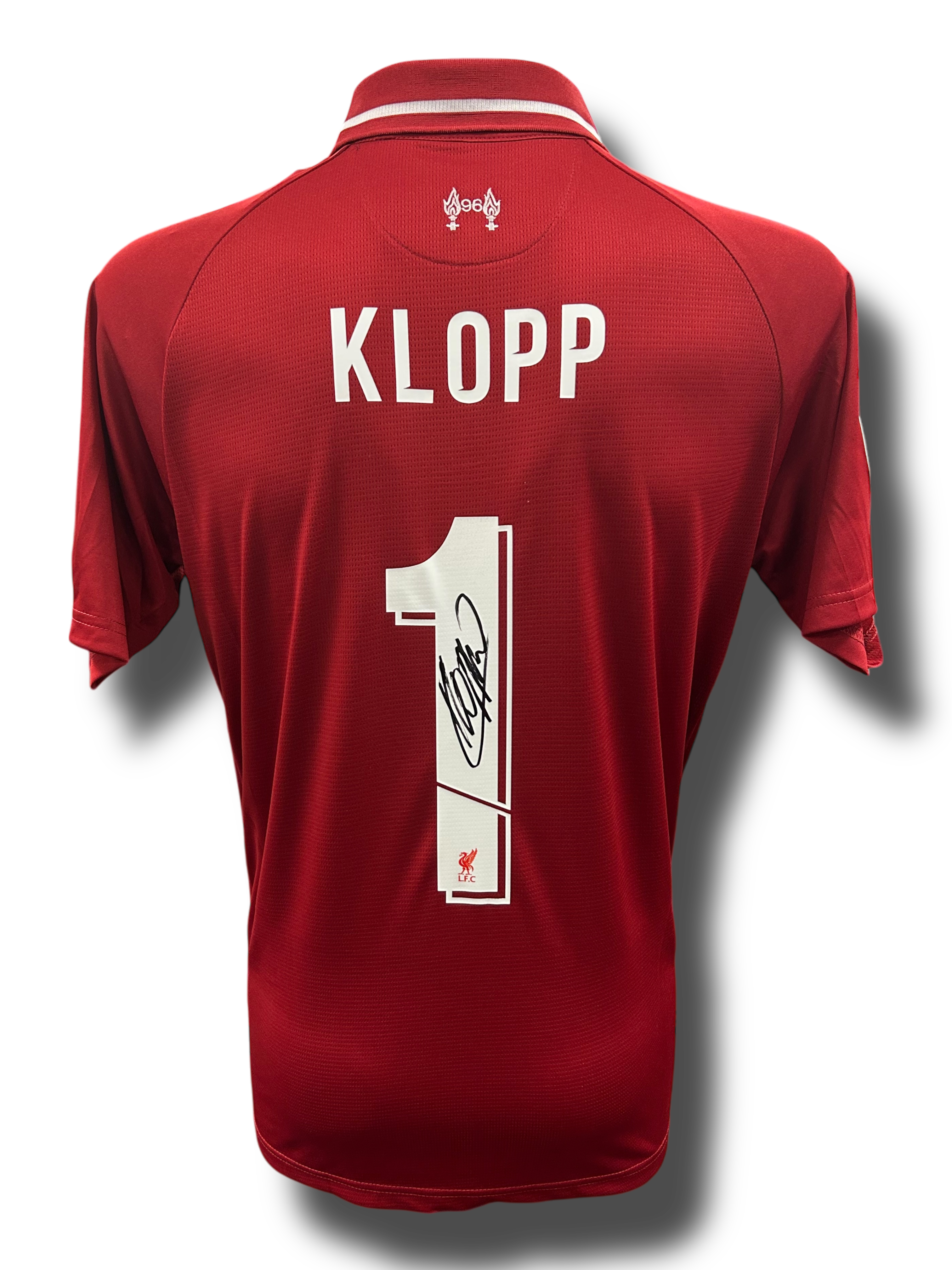 JURGEN KLOPP SIGNED 2018/19 LIVERPOOL CHAMPIONS LEAGUE FINAL SHIRT (AFTAL COA) 2