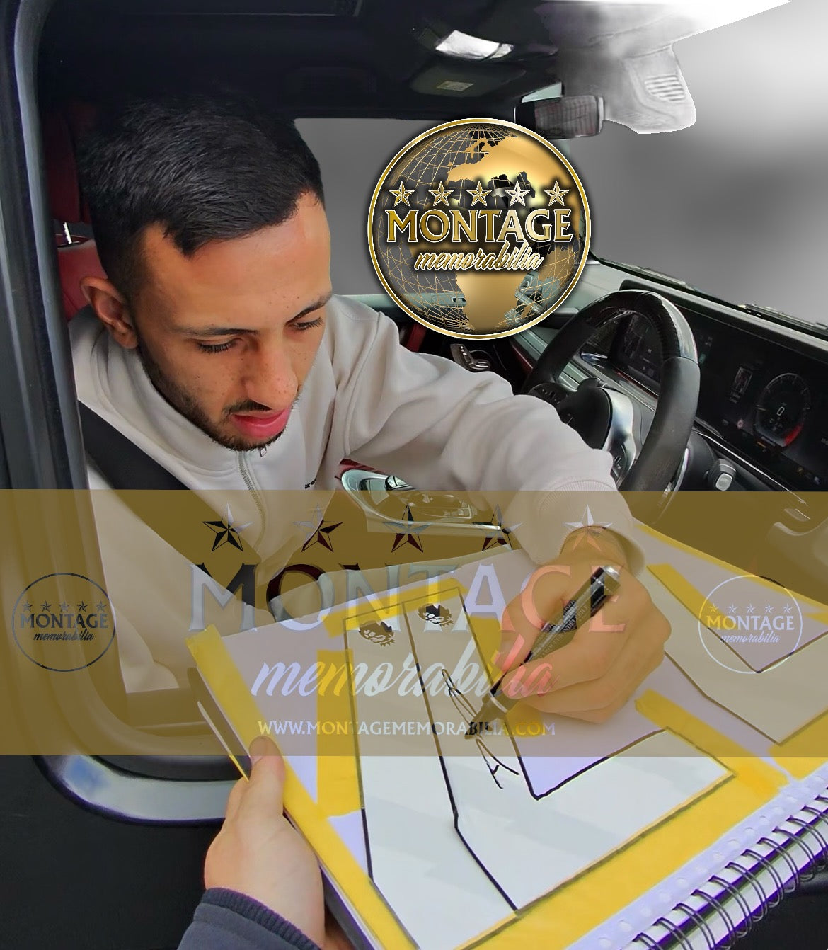 DWIGHT MCNEIL SIGNED EVERTON 2024/25 HOME SHIRT (AFTAL COA)