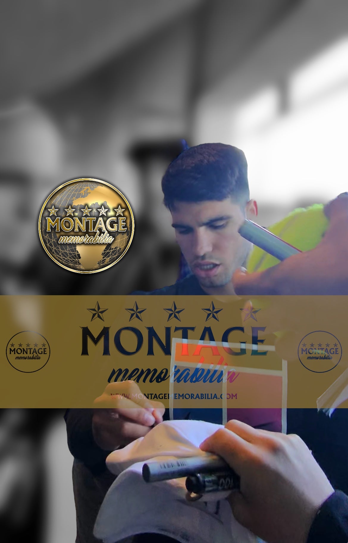 CARLOS ALCARAZ SIGNED WHITE NIKE TENNIS CAP WIMBLEDON (AFTAL COA)