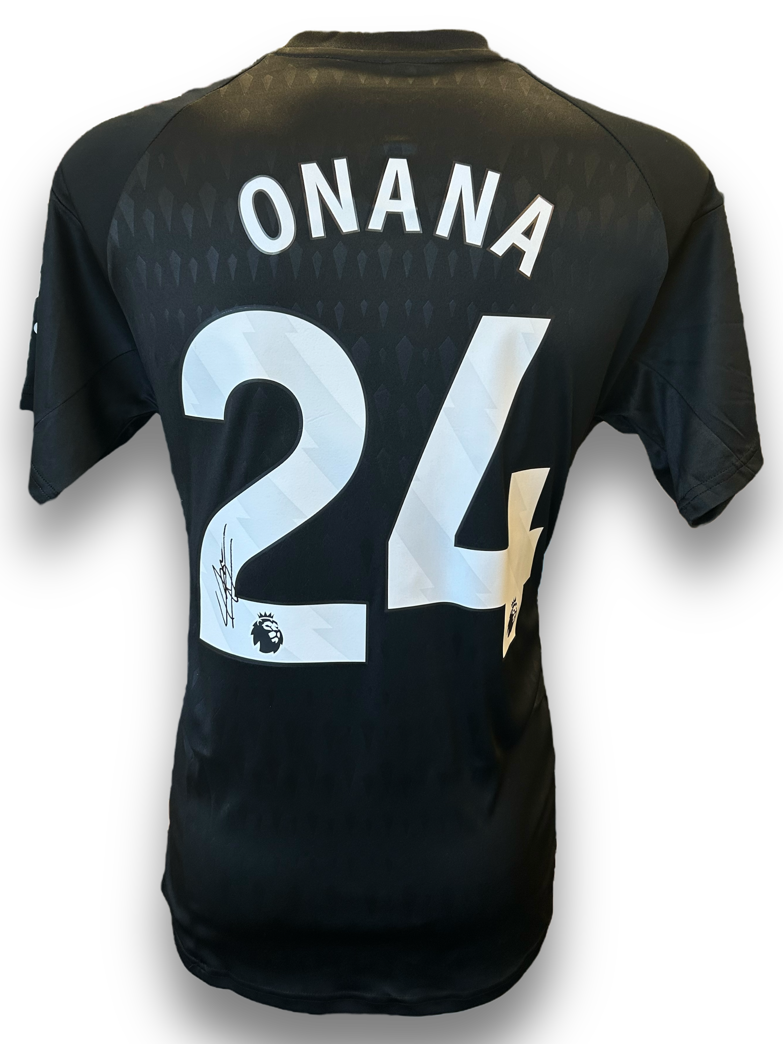 ANDRE ONANA SIGNED 2023/24 MANCHESTER UTD HOME GOALKEEPER SHIRT (AFTAL COA)