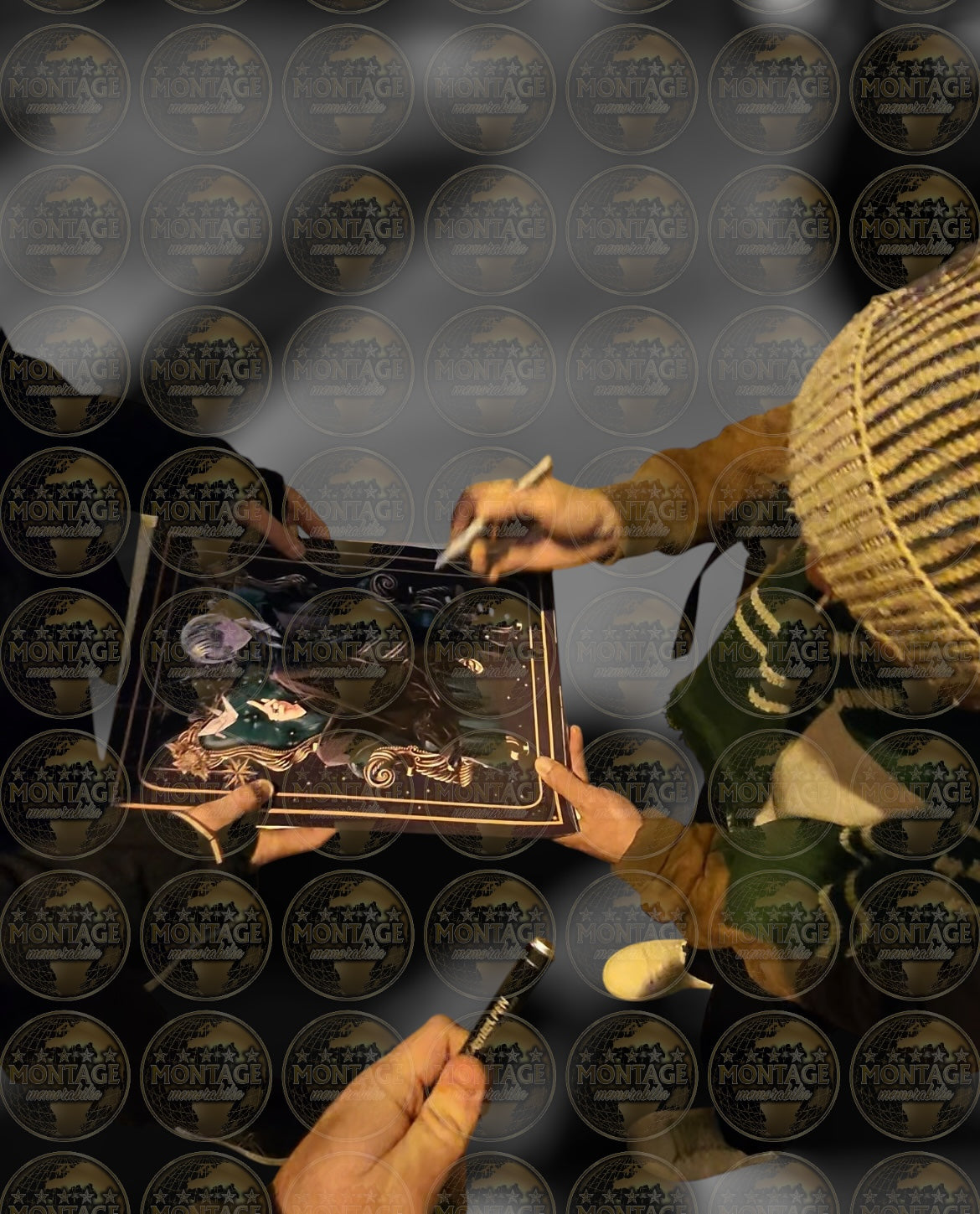 TOM FELTON SIGNED DRACO MALFOY HARRY POTTER 16x12 POSTER (ACG CERT AG16686)