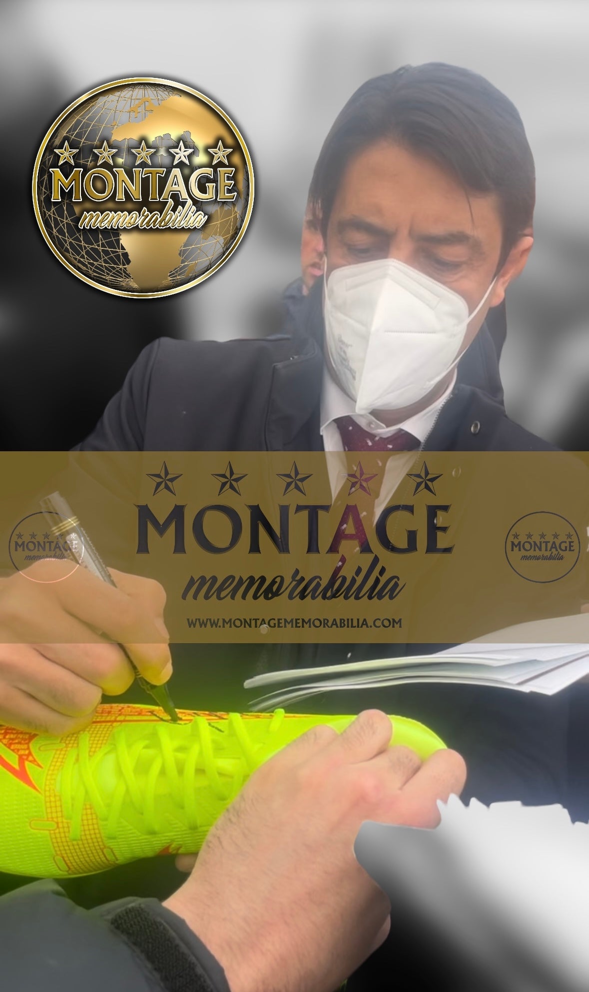 RUI COSTA SIGNED NIKE FOOTBALL BOOT PORTUGAL LEGEND (AFTAL COA)