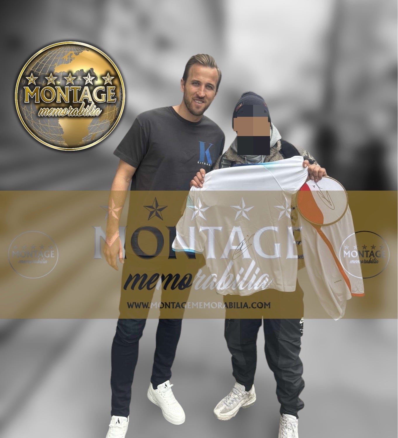 HARRY KANE SIGNED FC BAYERN MUNCHEN 2023/24 HOME SHIRT (AFTAL COA) 2