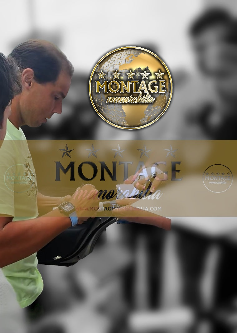 RAFAEL NADAL SIGNED ARTENGO TENNIS RACKET WIMBLEDON LEGEND (ACG CERT AG18874)