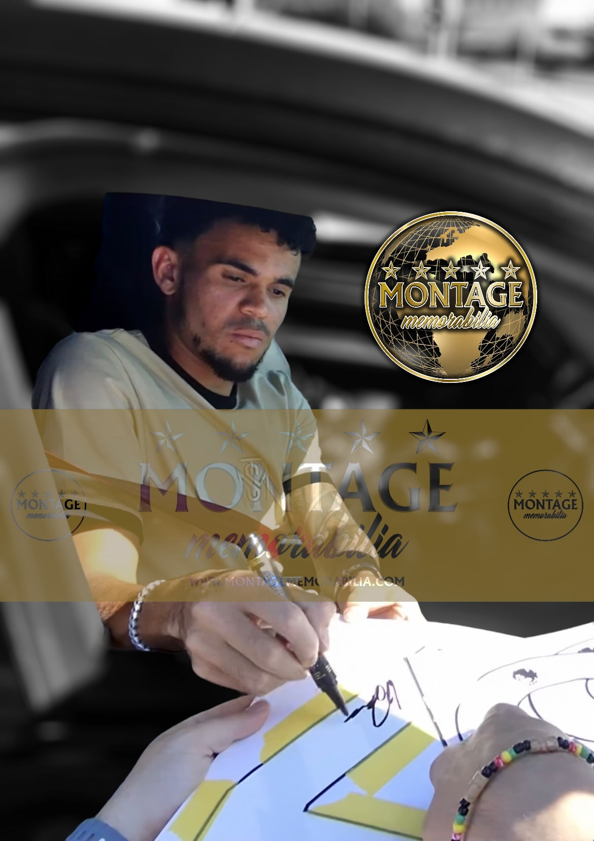 LUIS DIAZ SIGNED 2024/25 LIVERPOOL FC AWAY SHIRT DIAZ 7 (ACG CERT AG17270)