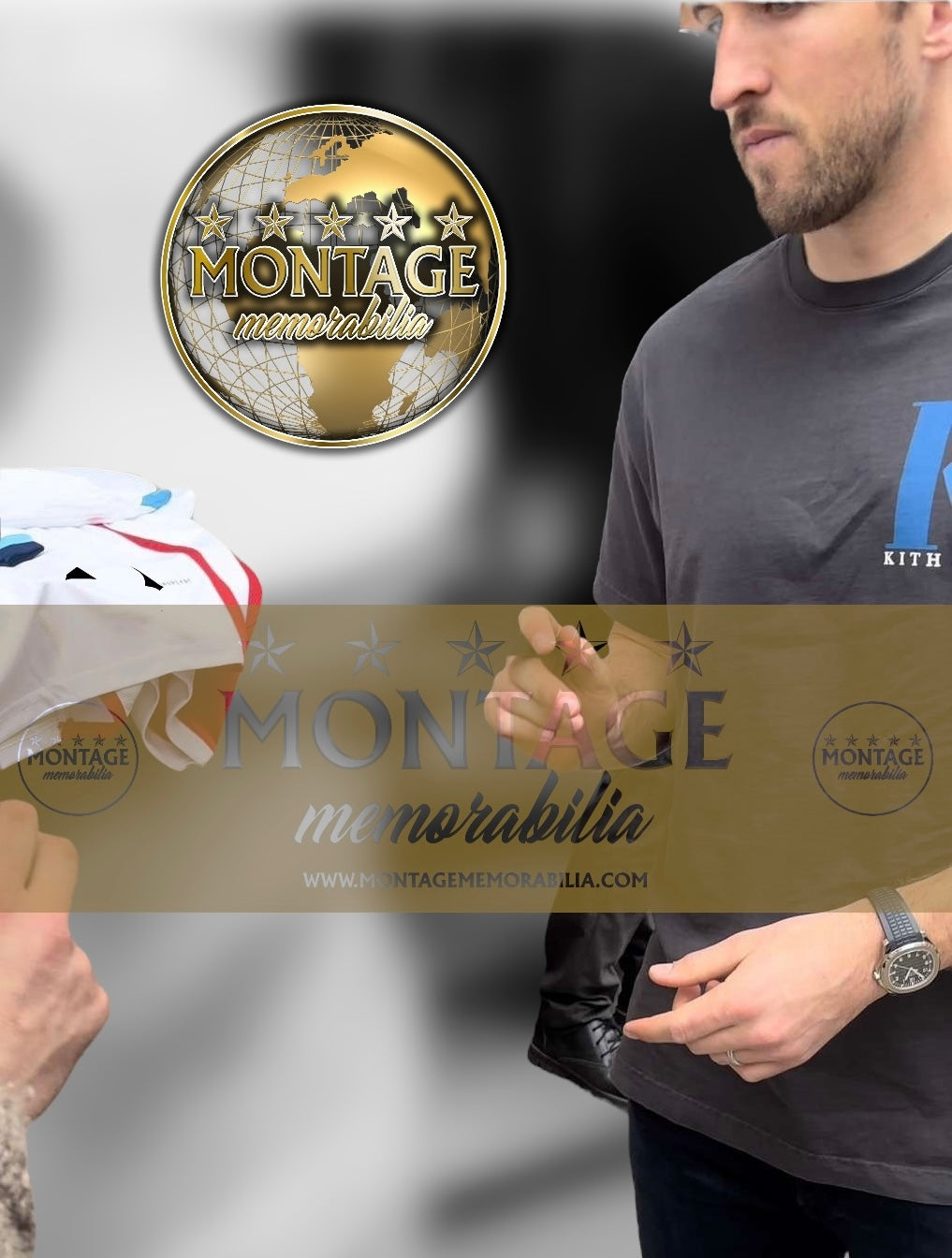 HARRY KANE SIGNED FC BAYERN MUNCHEN 2023/24 HOME SHIRT (AFTAL COA) 2