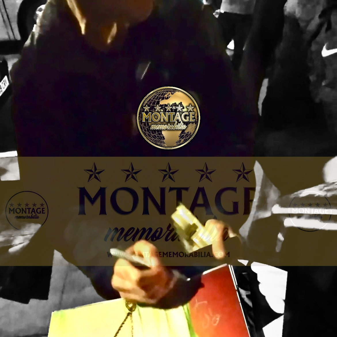 IAN BROWN SIGNED 16x12 STONE ROSES PHOTOGRAPH (AFTAL COA) 15