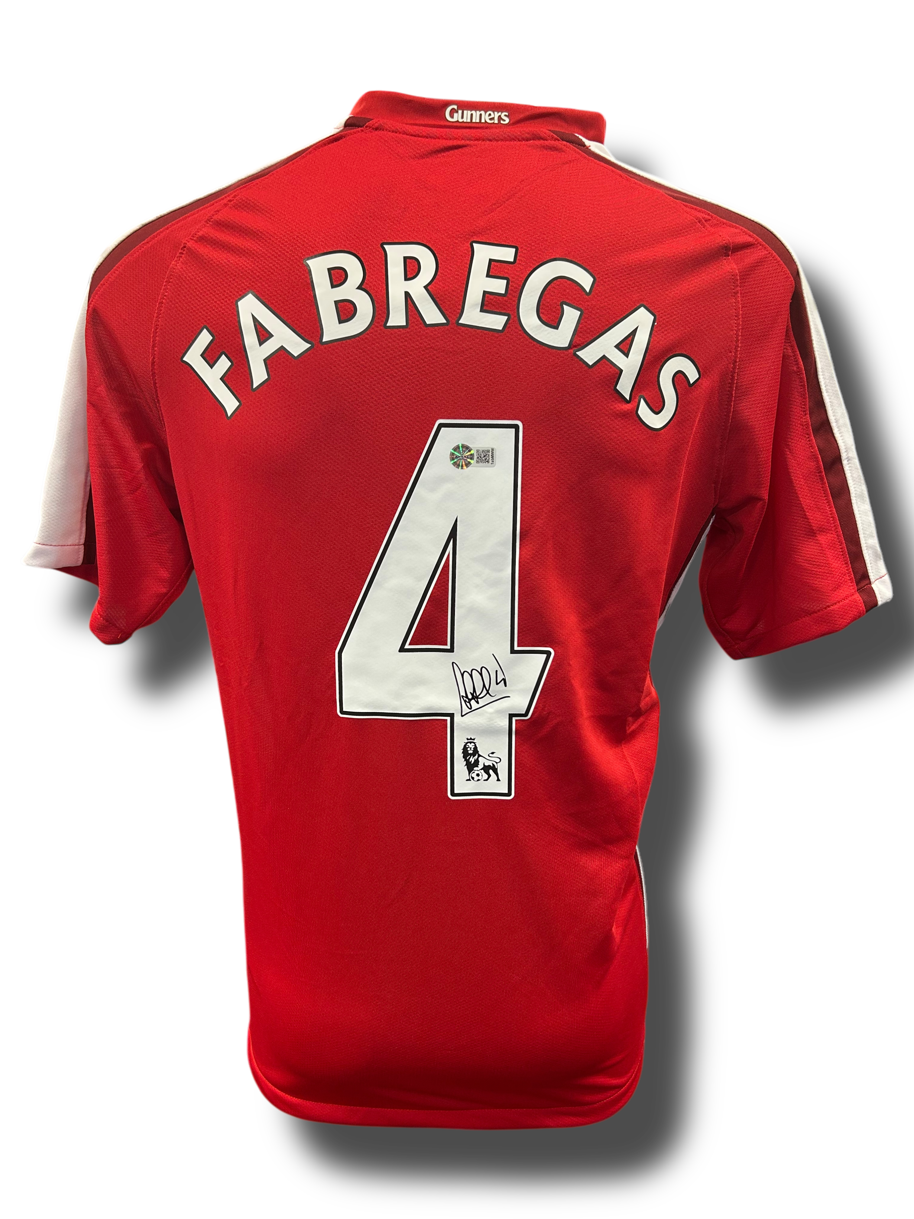 CESC FABREGAS SIGNED ARSENAL FC 2008/10 HOME SHIRT (AFTAL AUTHENTICATED)