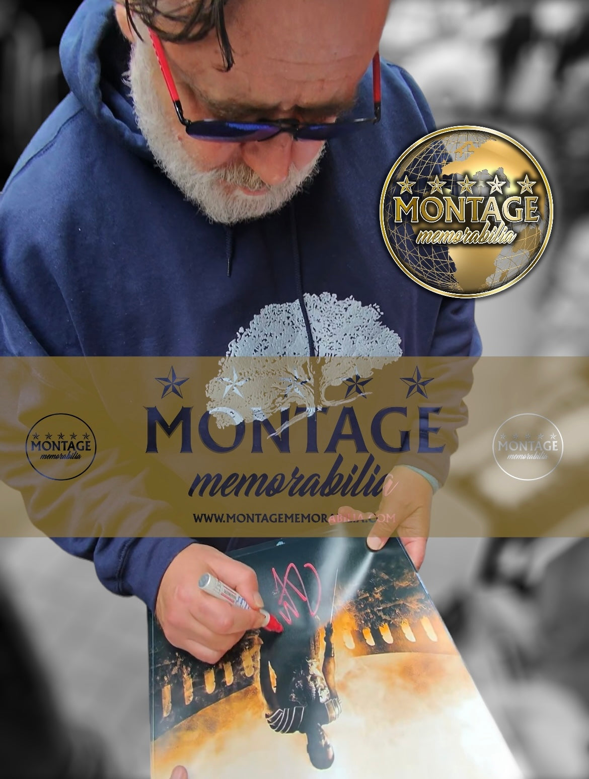 RUSSELL CROWE SIGNED 16x12 GLADIATOR MOVIE PHOTO (ACG CERT AG16704)