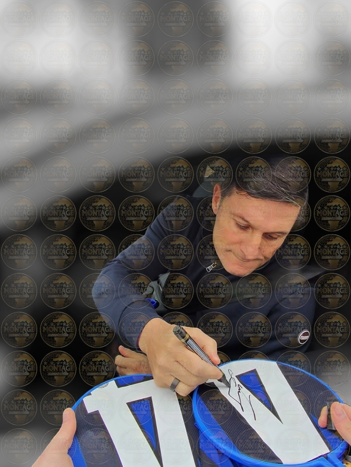 JAVIER ZANETTI SIGNED INTER MILAN 20010 UCL FINAL SHIRT (ACG CERT AG17276)