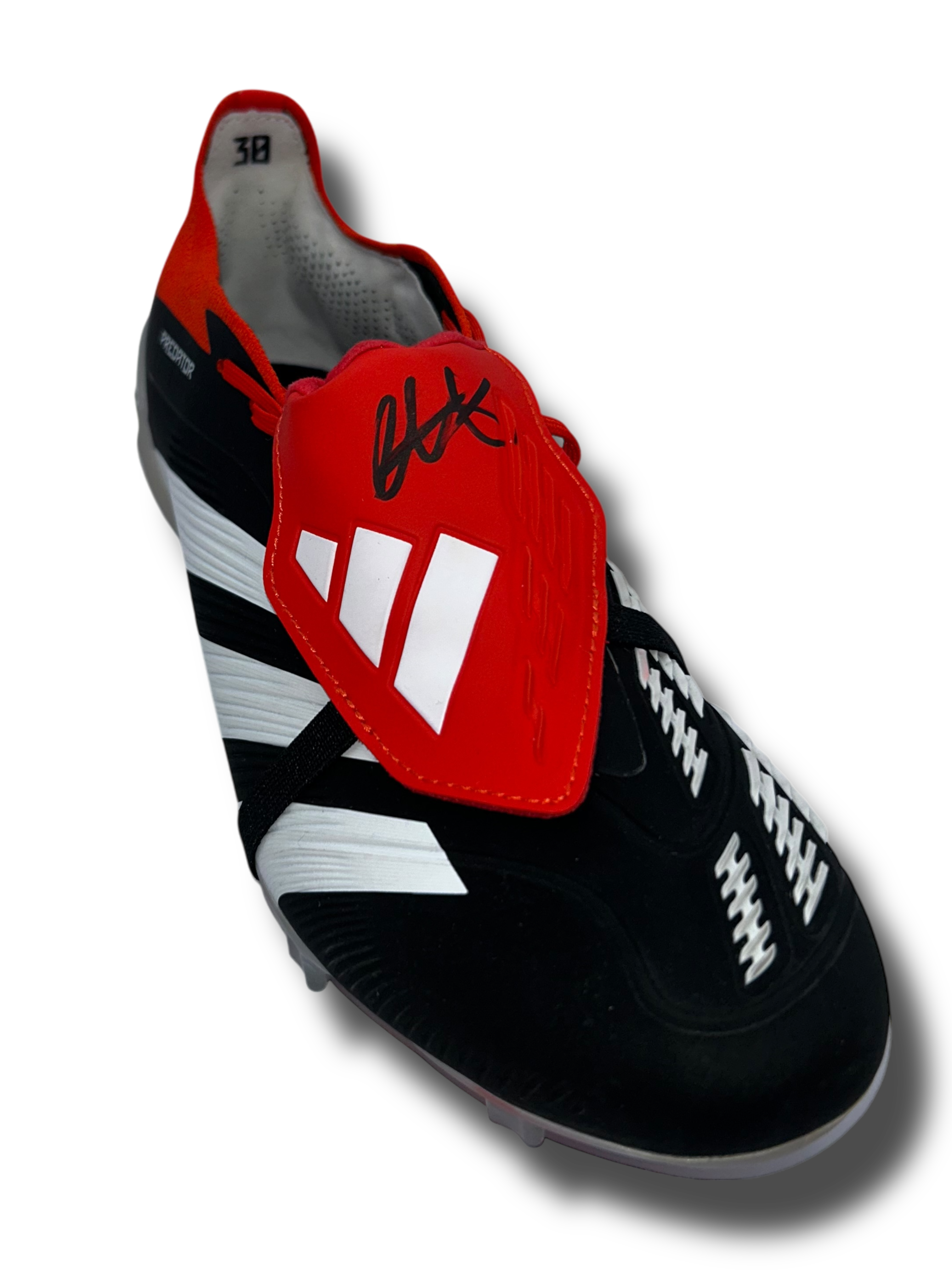 TRENT ALEXANDER-ARNOLD SIGNED BLACK ADIDAS PREDATOR FOOTBALL BOOT (AFTAL COA)