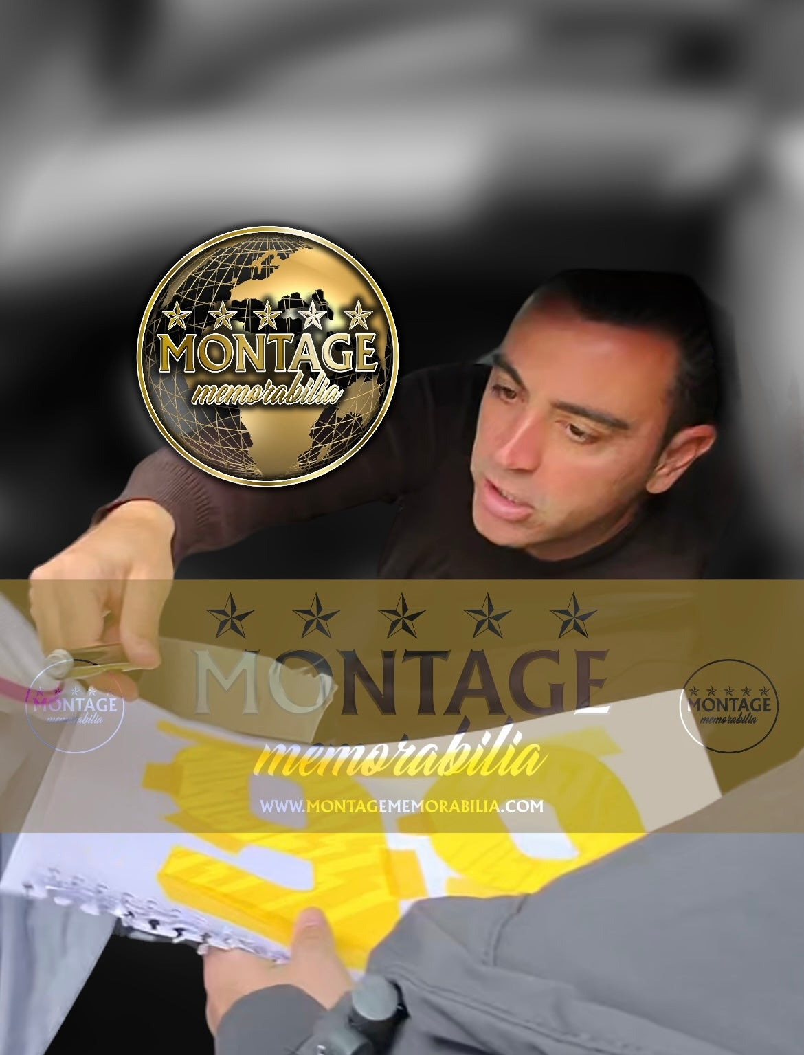 XAVI HERNANDEZ SIGNED FC BARCELONA 2010/11 UCL HOME SHIRT (ACG CERT AG17259)