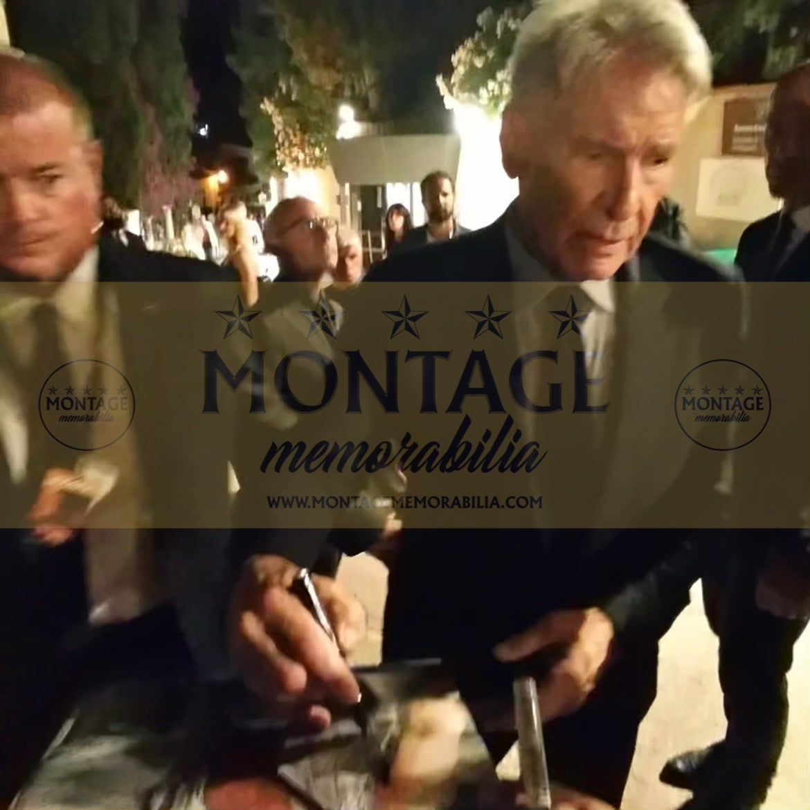 HARRISON FORD SIGNED INDIANA JONES 16x12 PHOTO (ACG CERT AG16700)