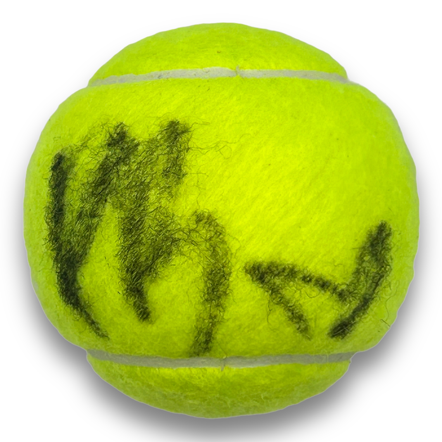 PAULA BADOSA SIGNED DUNLOP FORT 1 TENNIS BALL (AFTAL COA)
