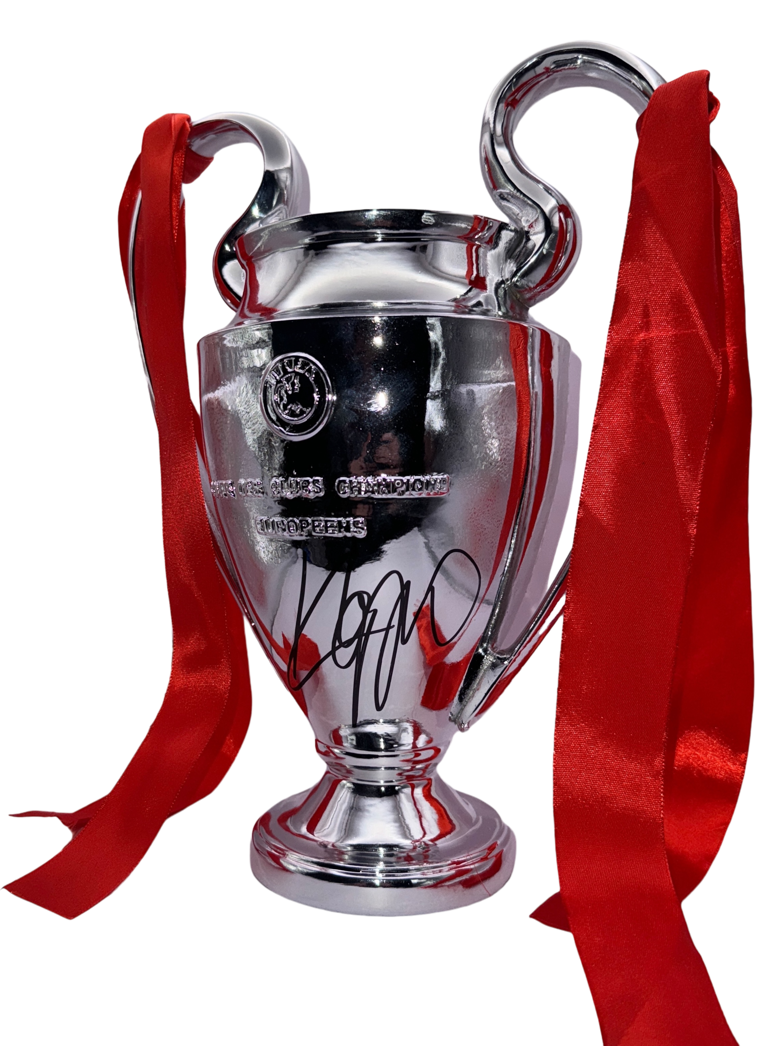 JURGEN KLOPP SIGNED REPLICA CHAMPIONS LEAGUE TROPHY 32CM (AFTAL COA)