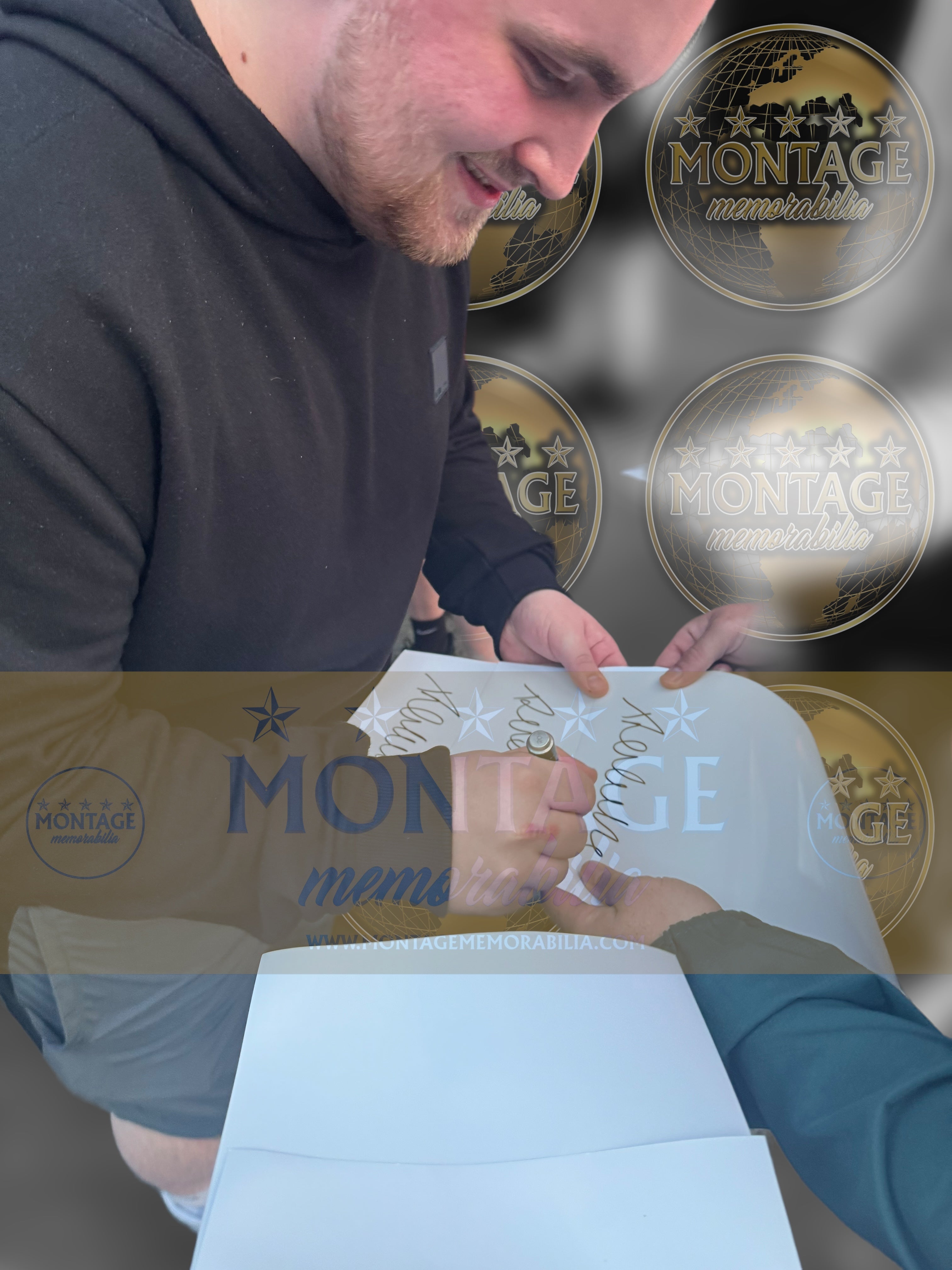 LUKE THE NUKE LITTLER SIGNED PREMIER LEAGUE DARTS CHAMPION 12x8 (AFTAL COA) 6