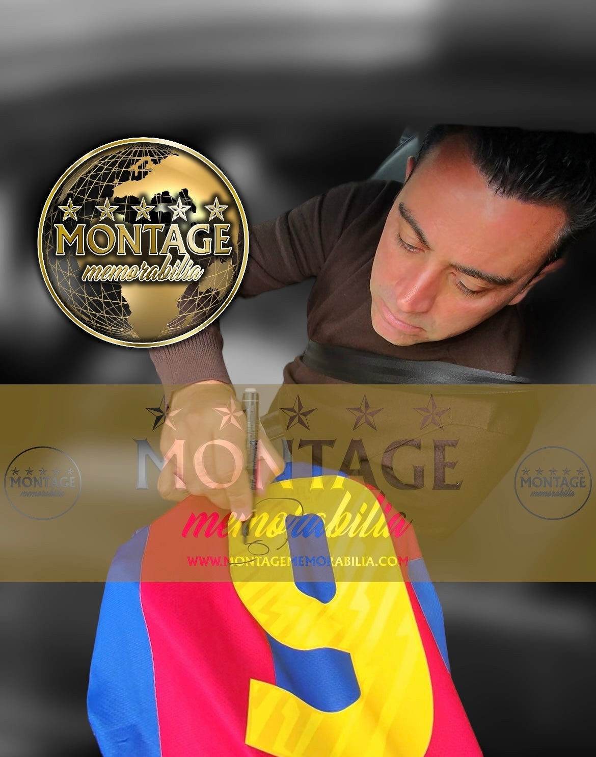 XAVI HERNANDEZ SIGNED FC BARCELONA 2010/11 UCL HOME SHIRT (AFTAL COA)