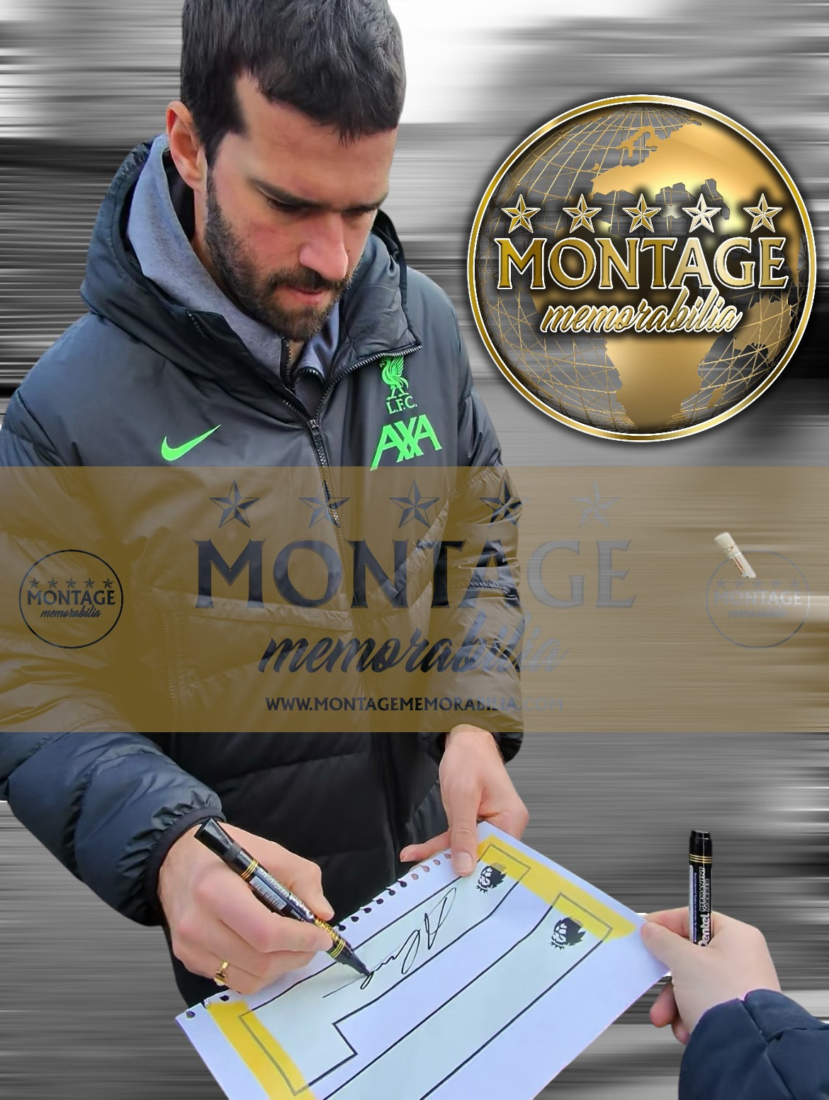 ALISSON BECKER SIGNED 2025/26 LIVERPOOL FC GOALKEEPER SHIRT (ACG CERT AG16593)