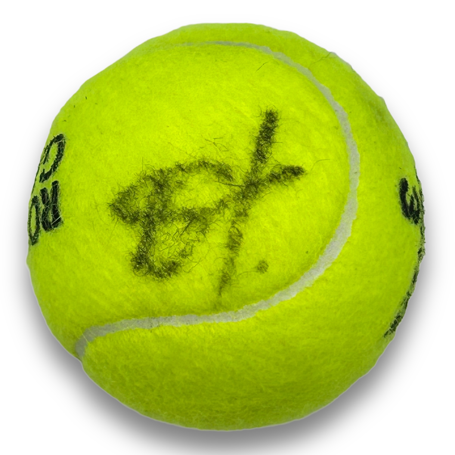 ONS JABEUR SIGNED WILSON 3 ROLAND GARROS TENNIS BALL (AFTAL COA) 2