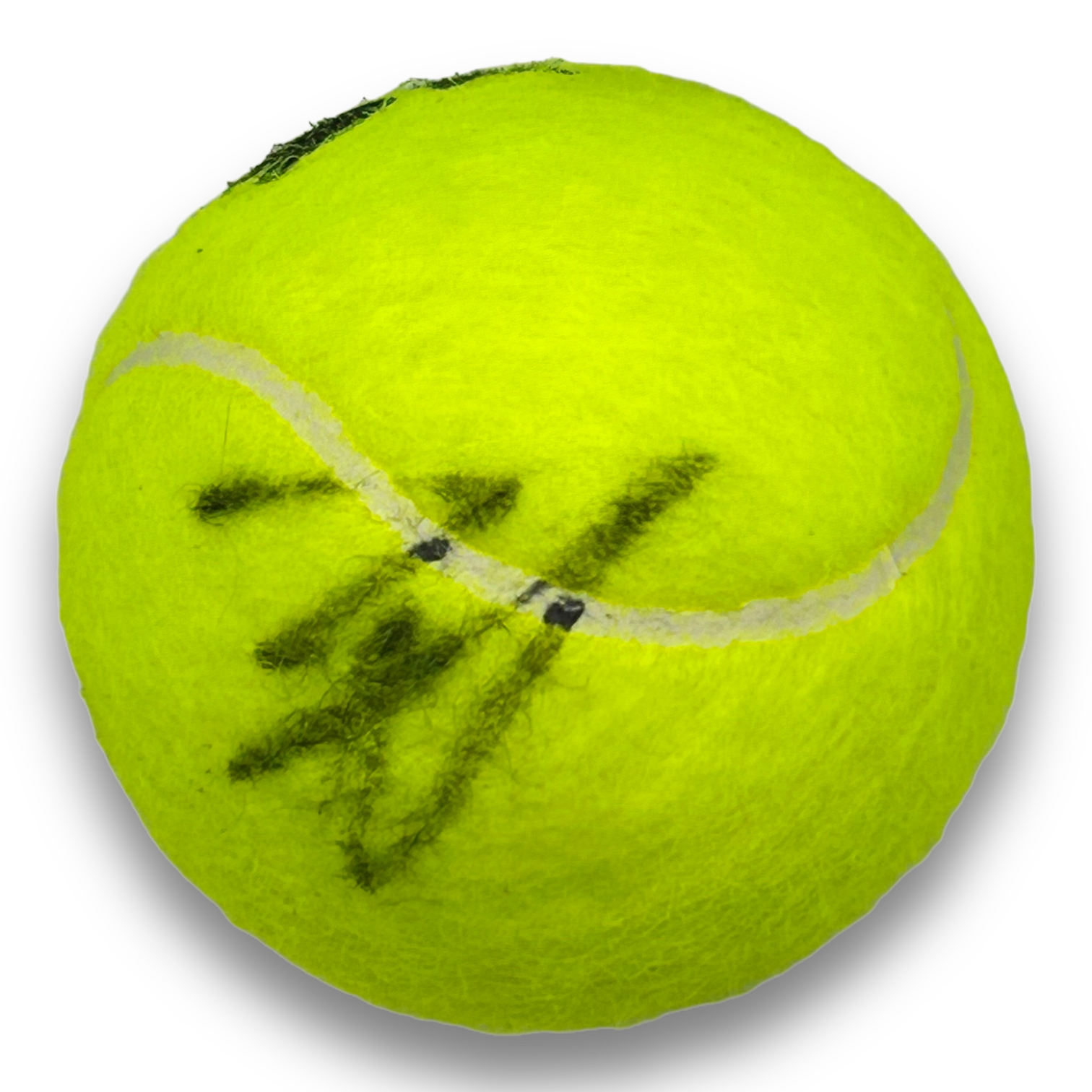 BEN SHELTON SIGNED TEAM BABOLAT TENNIS BALL (AFTAL COA)