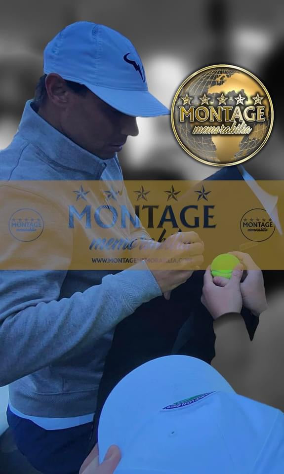 RAFAEL NADAL SIGNED WHITE WIMBLEDON CHAMPIONSHIPS WINNER TENNIS CAP (AFTAL COA)