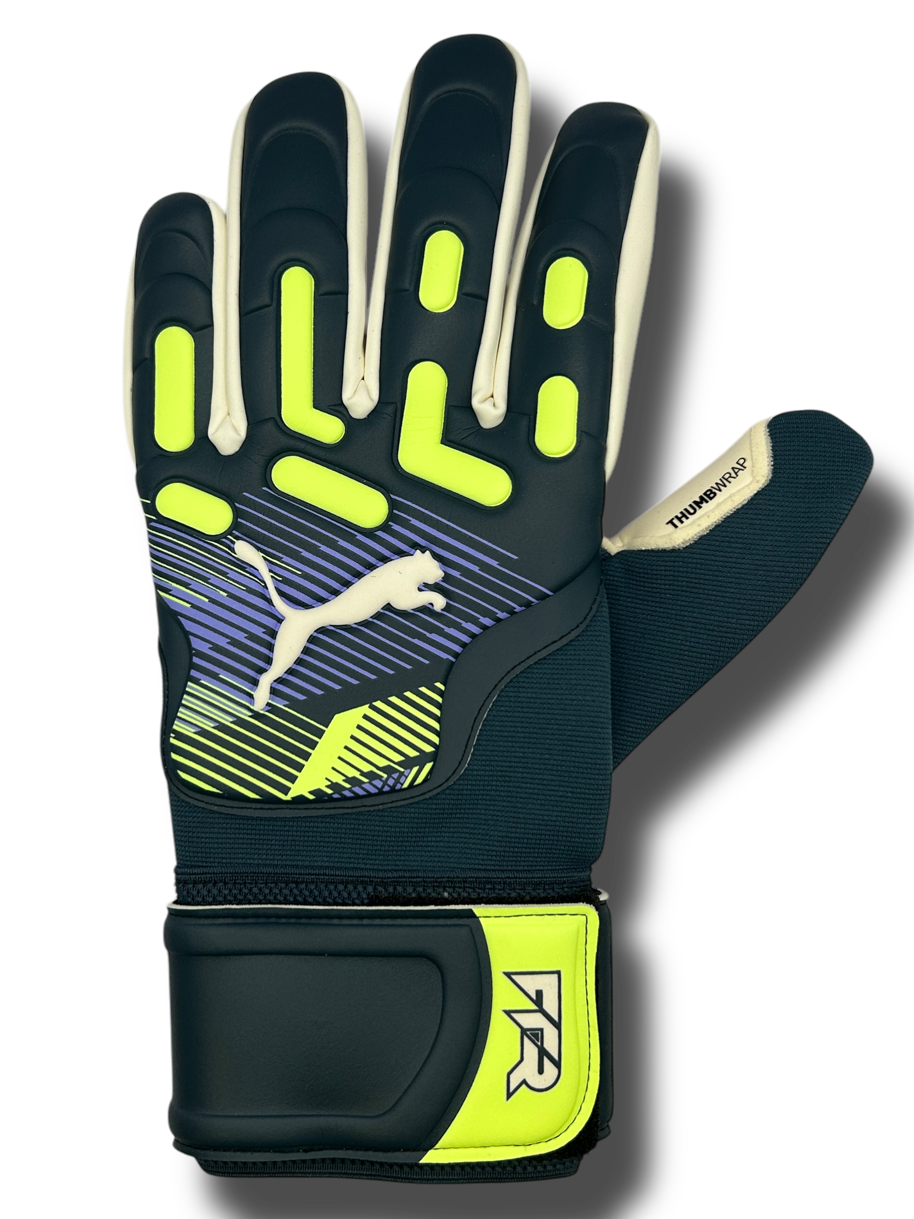 GIANLUIGI BUFFON SIGNED PUMA NAVY GOALKEEPER GLOVE L (AFTAL AUTHENTICATED)