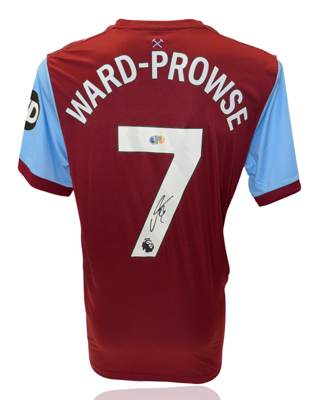 JAMES WARD-PROWSE SIGNED WEST HAM UNITED 2023/24 HOME SHIRT (ACG CERT AG17617)