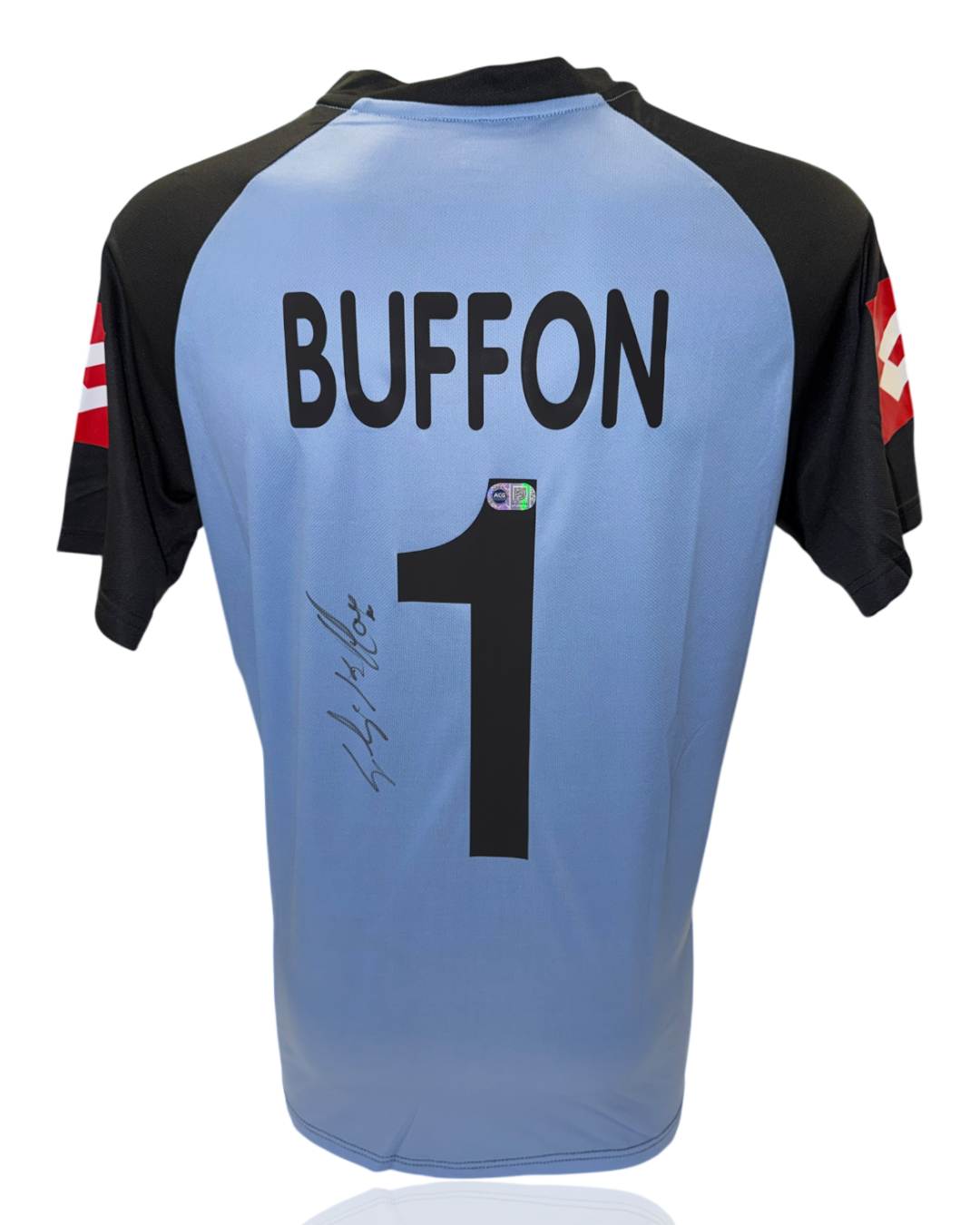 GIANLUIGI BUFFON SIGNED 2002/03 JUVENTUS GOALKEEPER SHIRT (ACG CERT AG17642)