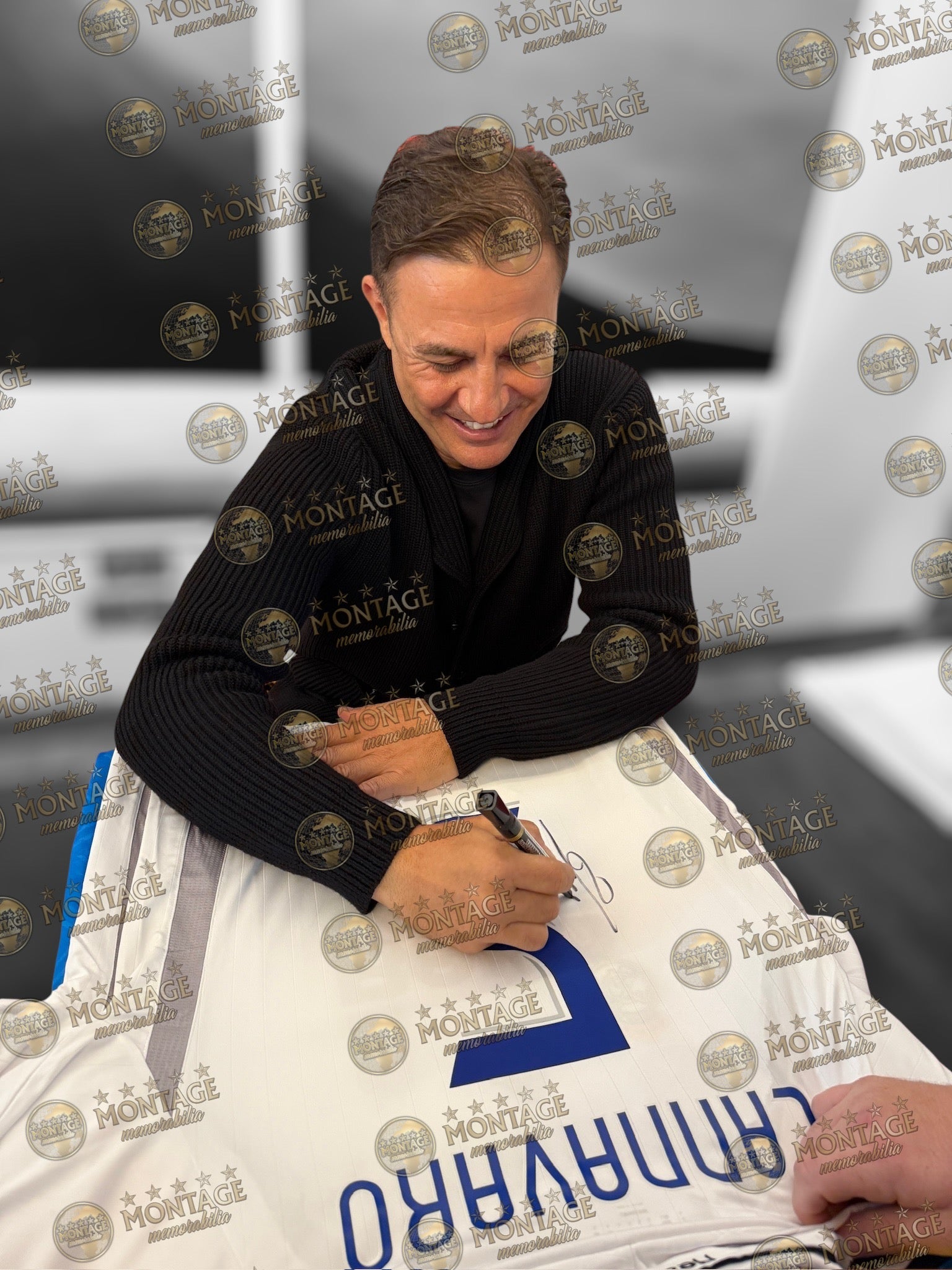 FABIO CANNAVARO SIGNED REAL MADRID 2006/07 HOME SHIRT (ACG CERT AG17450)