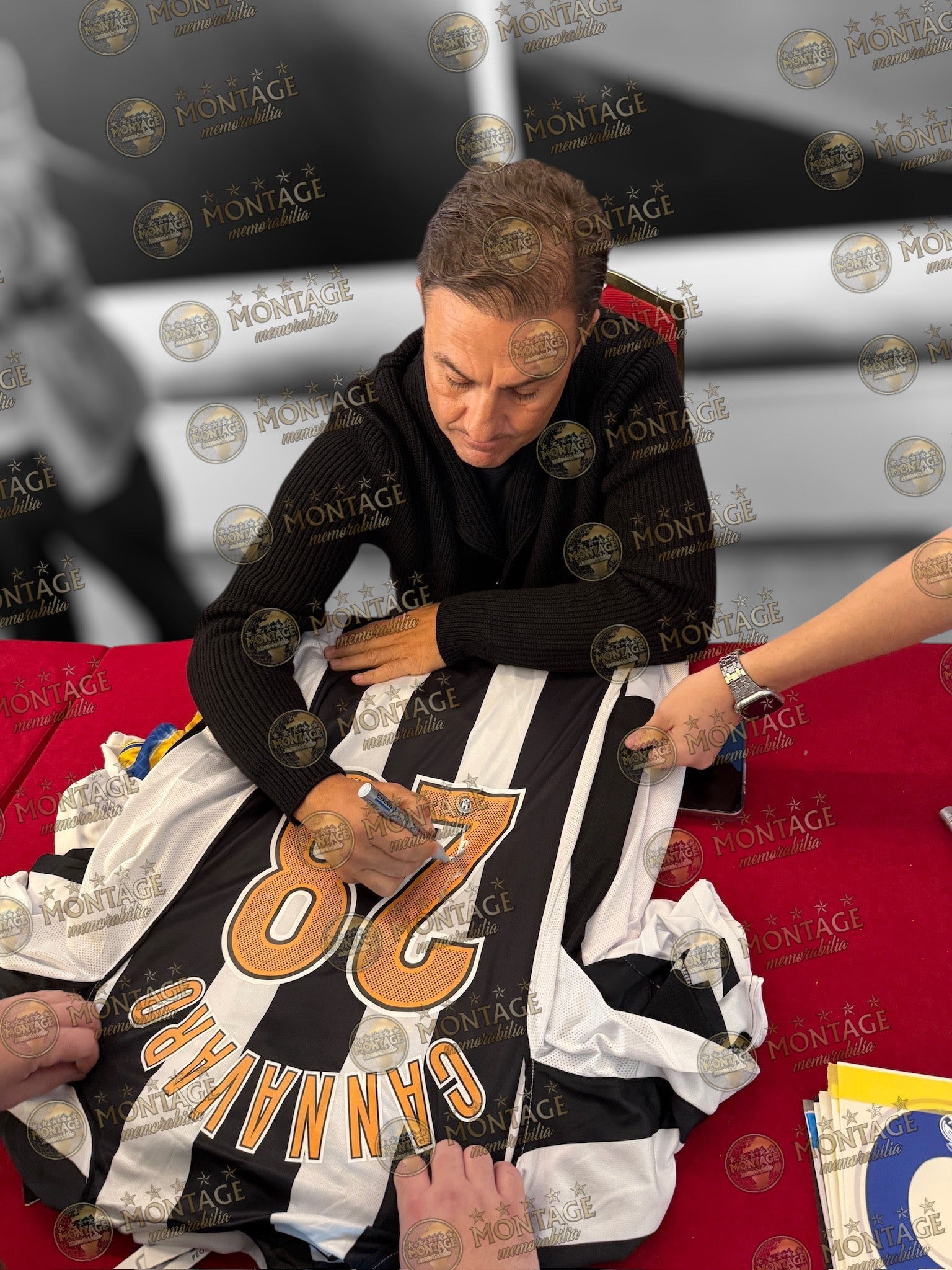 FABIO CANNAVARO SIGNED JUVENTUS 2005/06 HOME SHIRT (ACG CERT AG17440)