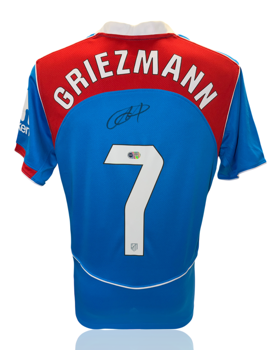 ANTOINE GRIEZMANN SIGNED ATLETICO MADRID 2025/26 THIRD SHIRT (ACG CERT AG17787)
