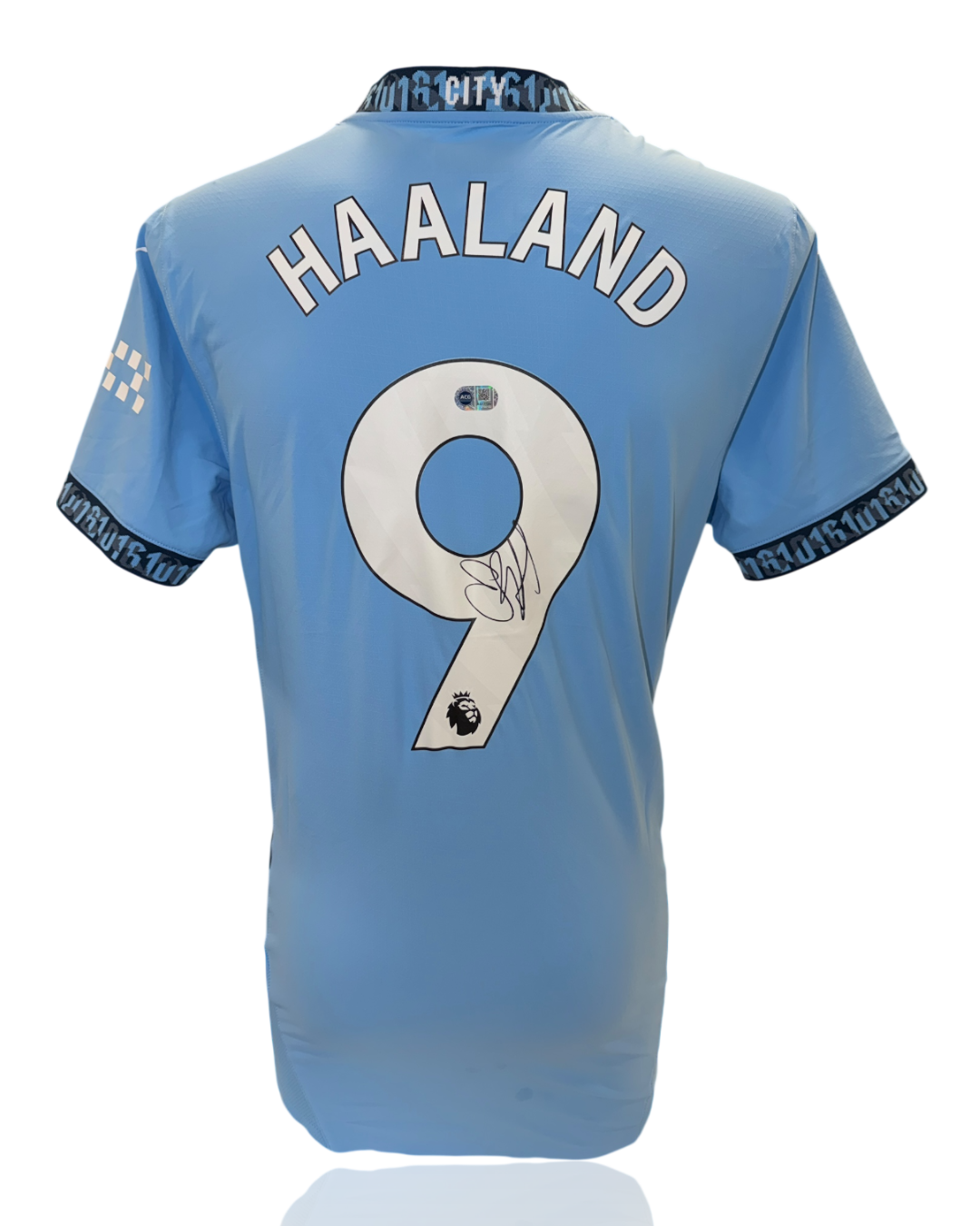 ERLING HAALAND SIGNED MANCHESTER CITY FC 24/25 HOME SHIRT (ACG CERT AG17799)