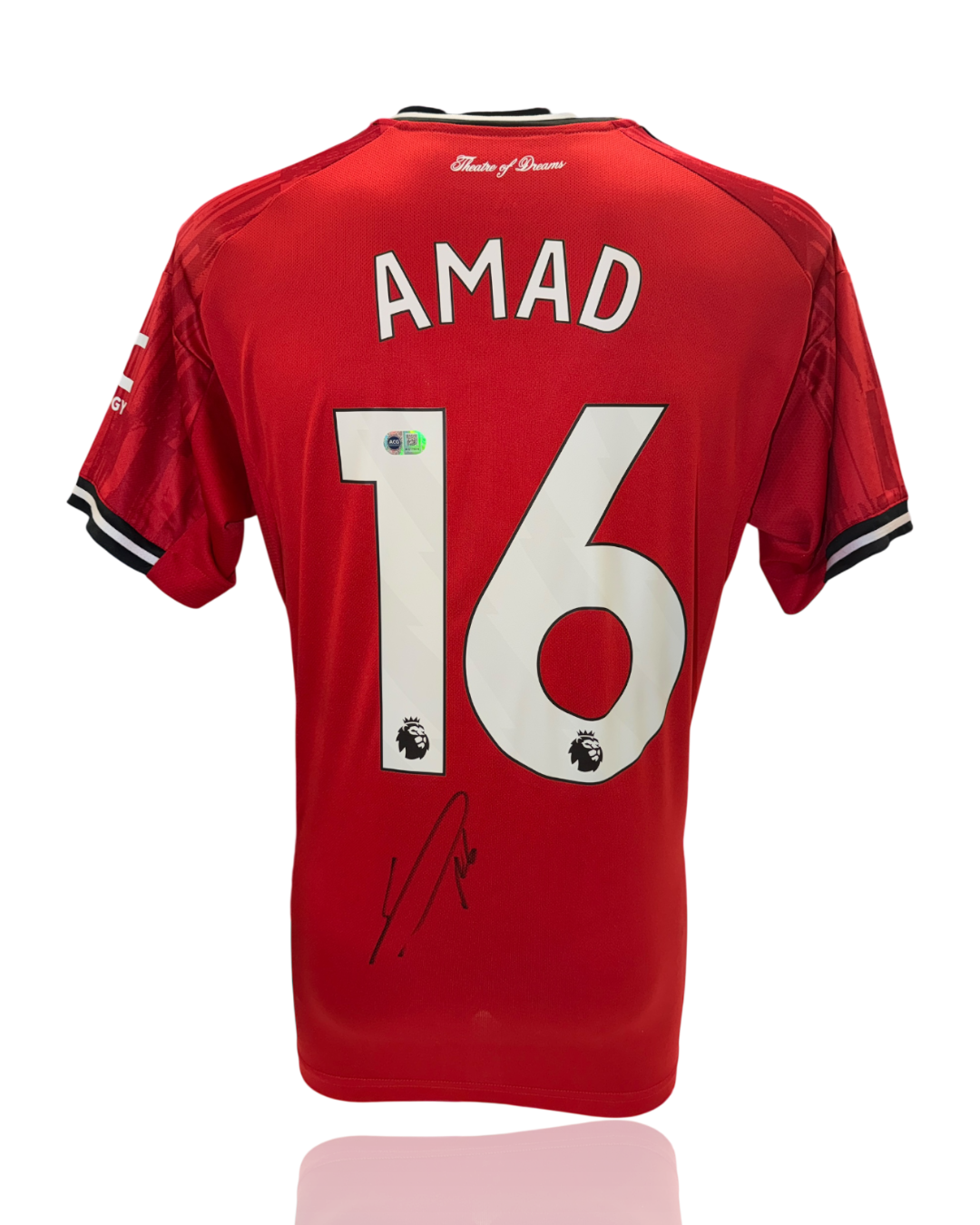 AMAD DIALLO SIGNED 2025/26 MANCHESTER UTD HOME SHIRT (ACG CERT AG17804)