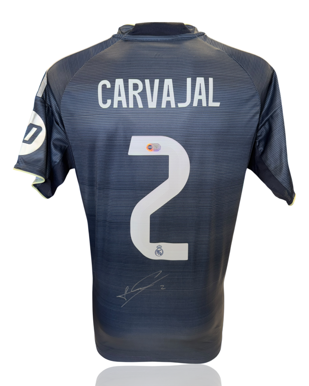 DANI CARVAJAL SIGNED REAL MADRID 2025/26 AWAY SHIRT (ACG CERT AG17871)