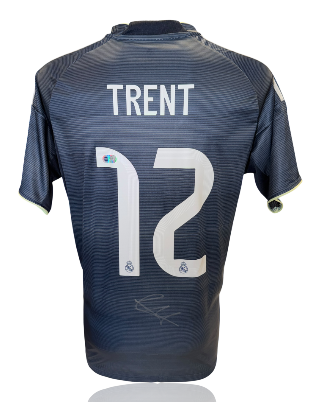 TRENT ALEXANDER-ARNOLD SIGNED REAL MADRID 2025/26 AWAY SHIRT (ACG CERT AG17872)